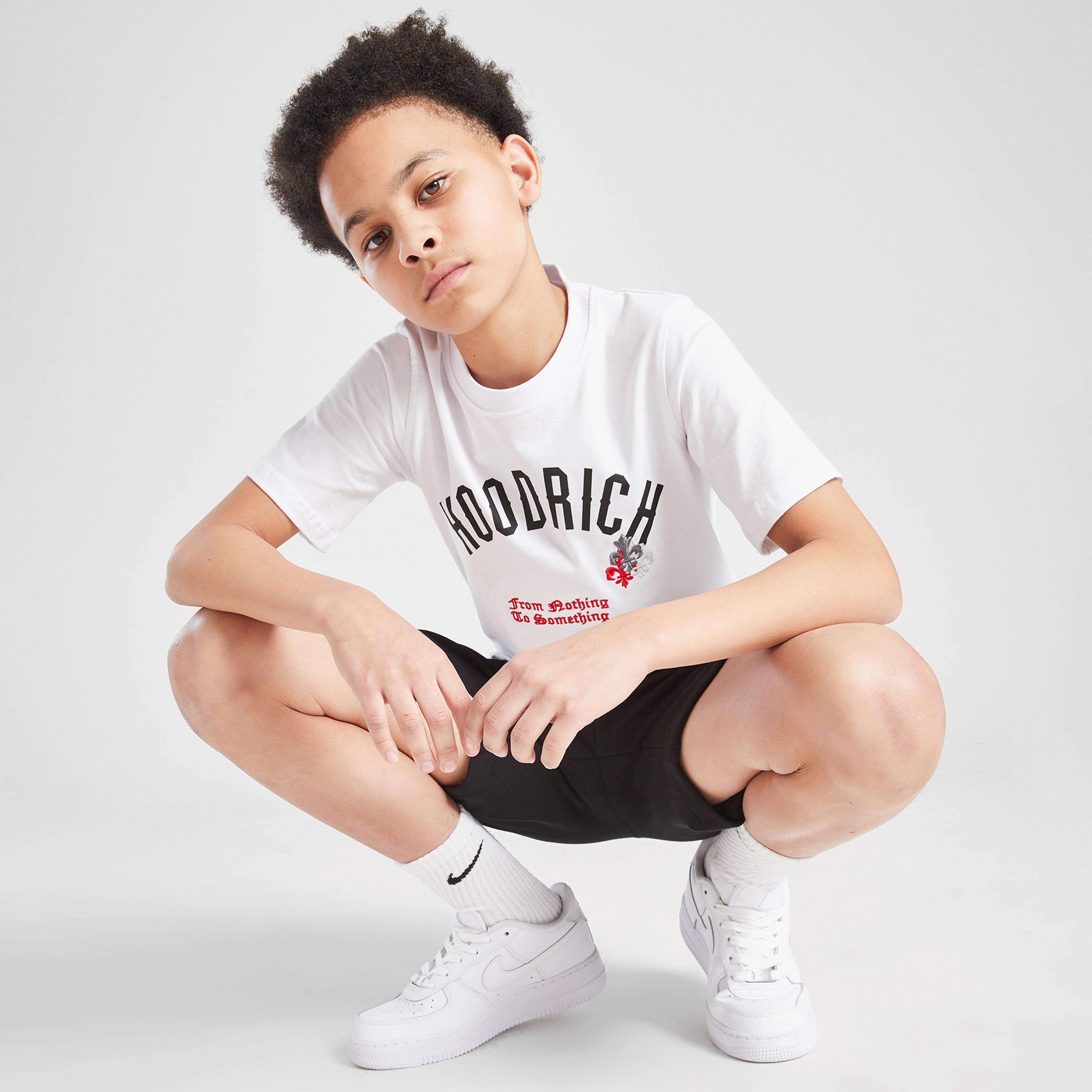 Gyerek póló HOODRICH PÓLÓ SHDW TEE WHT/BLK/RED