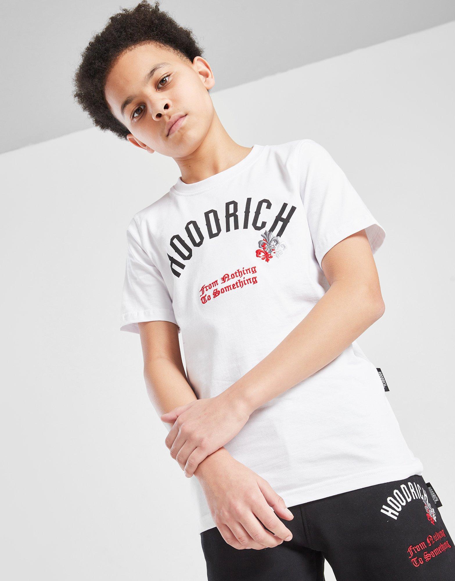 Детска тениска HOODRICH ТЕНИСКА SHDW TEE WHT/BLK/RED HJ 0125 0035 Бял
