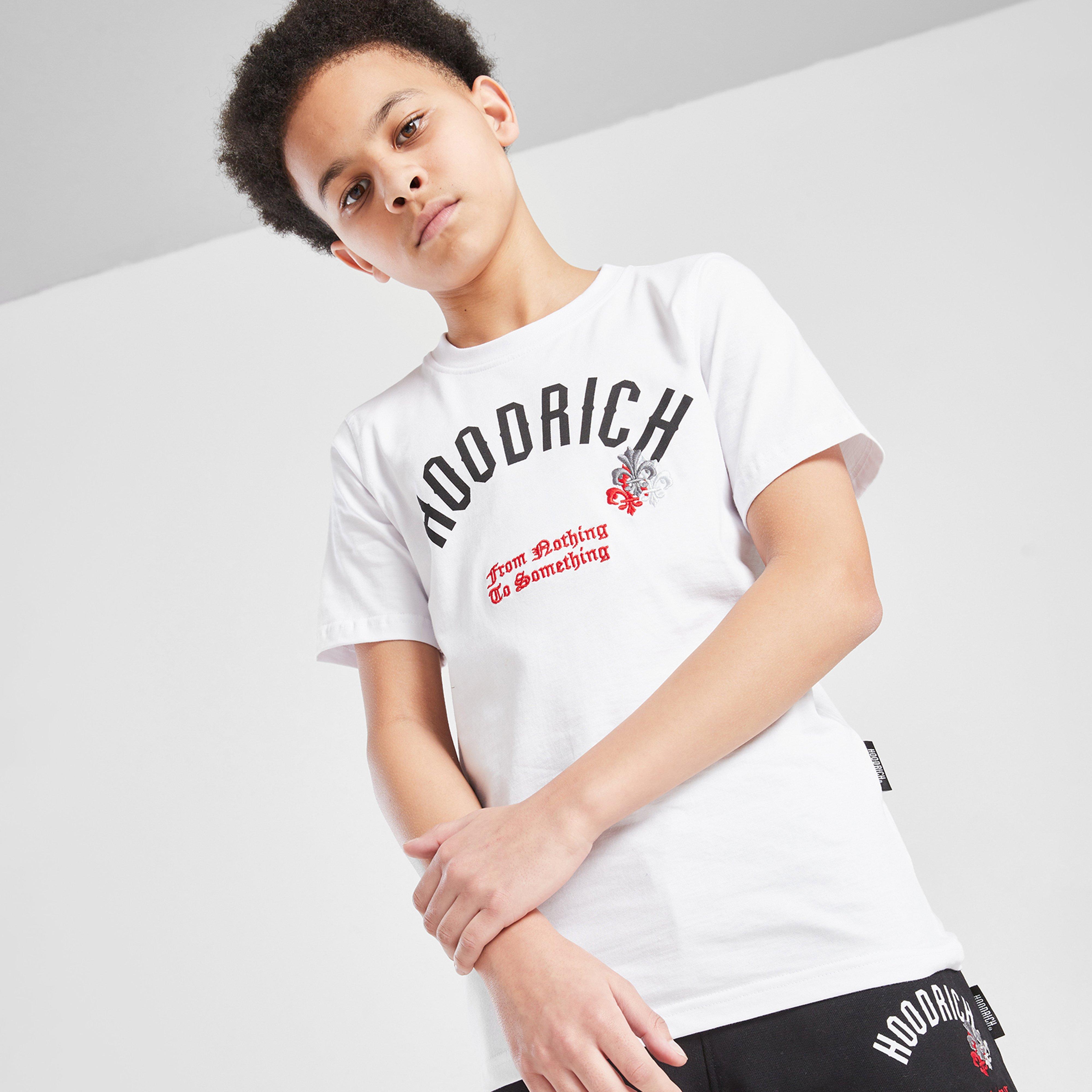 Gyerek póló HOODRICH PÓLÓ SHDW TEE WHT/BLK/RED