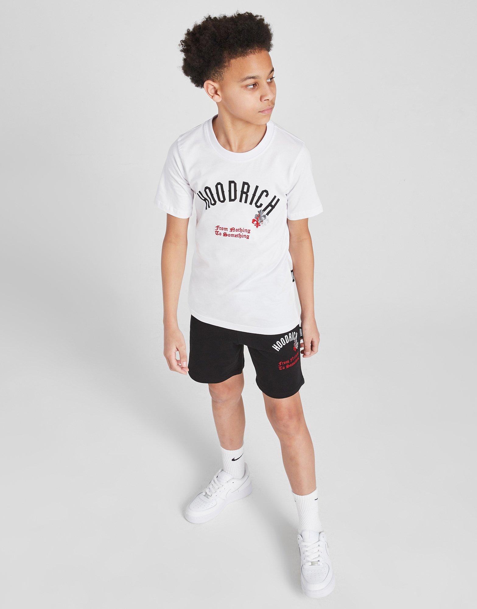 Детска тениска HOODRICH ТЕНИСКА SHDW TEE WHT/BLK/RED HJ 0125 0035 Бял