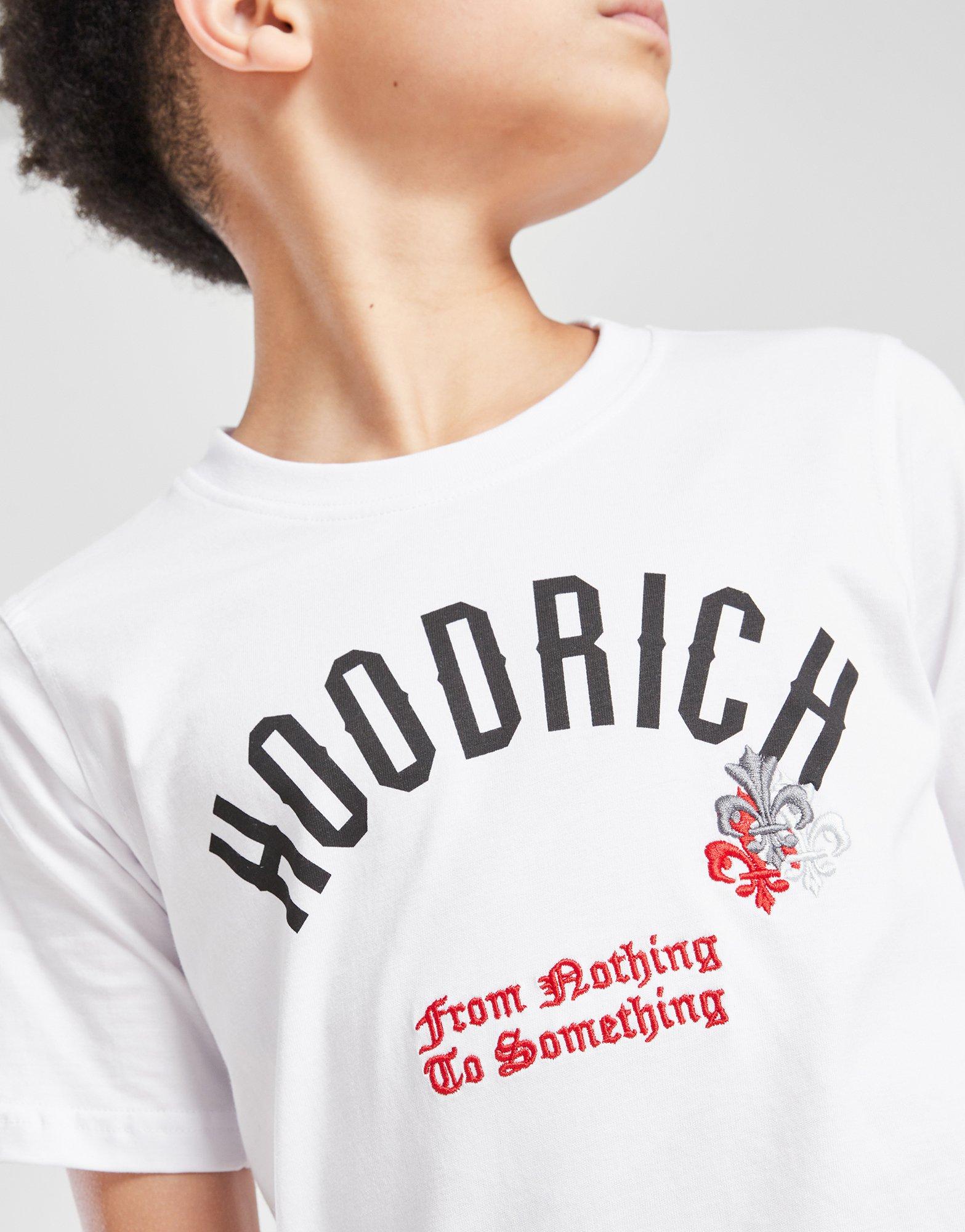 Детска тениска HOODRICH ТЕНИСКА SHDW TEE WHT/BLK/RED HJ 0125 0035 Бял