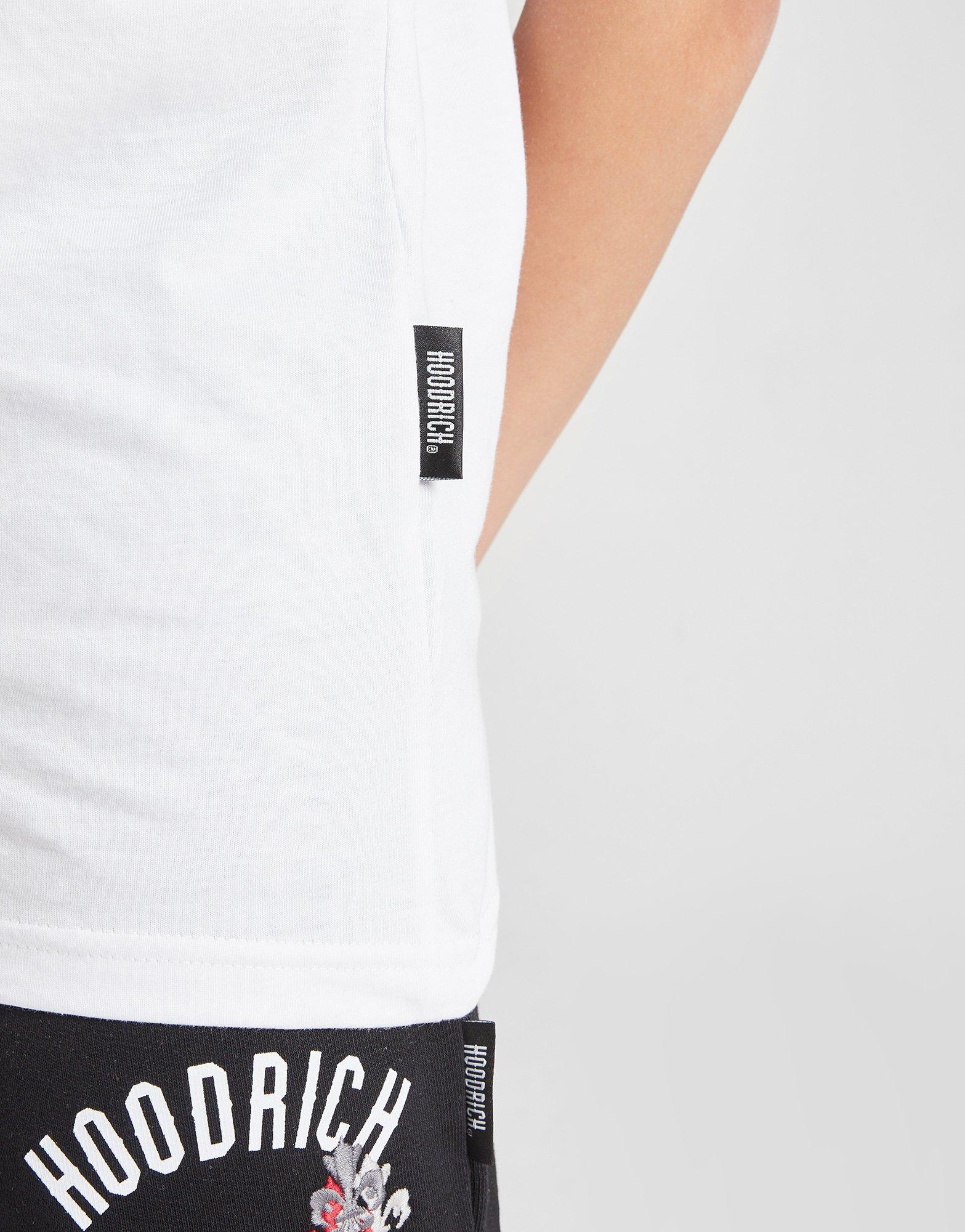 Детска тениска HOODRICH ТЕНИСКА SHDW TEE WHT/BLK/RED HJ 0125 0035 Бял