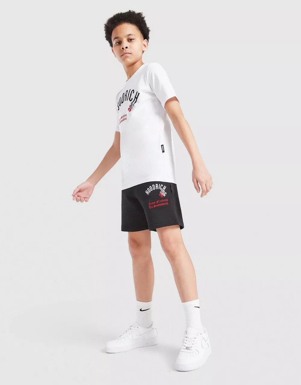 HOODRICH ШОРТИ SHDW SHRT BLK/RED, фото 1 з 5