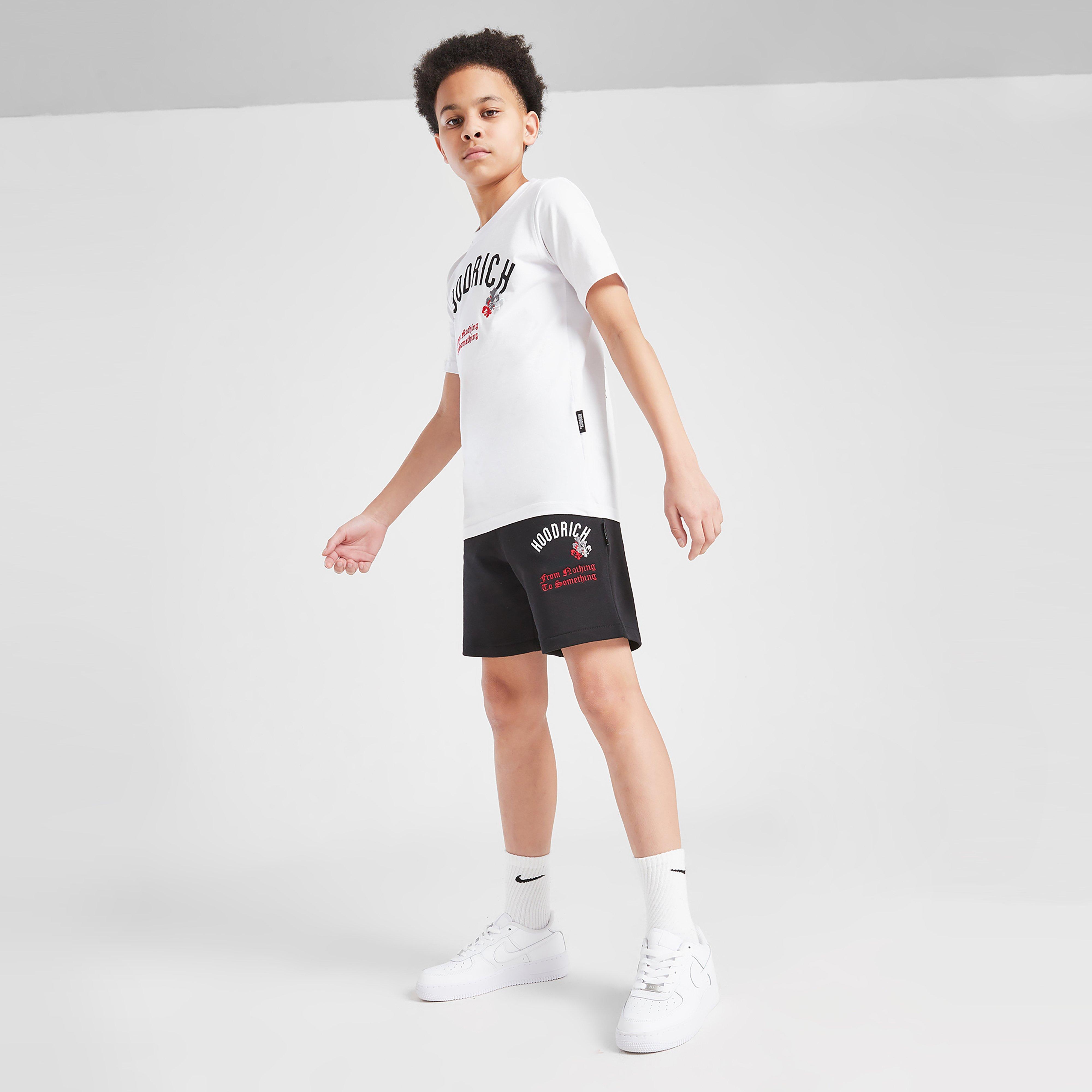 Pantaloni scurți pentru copii HOODRICH PANTALONI SCURȚI SHDW SHRT BLK/RED