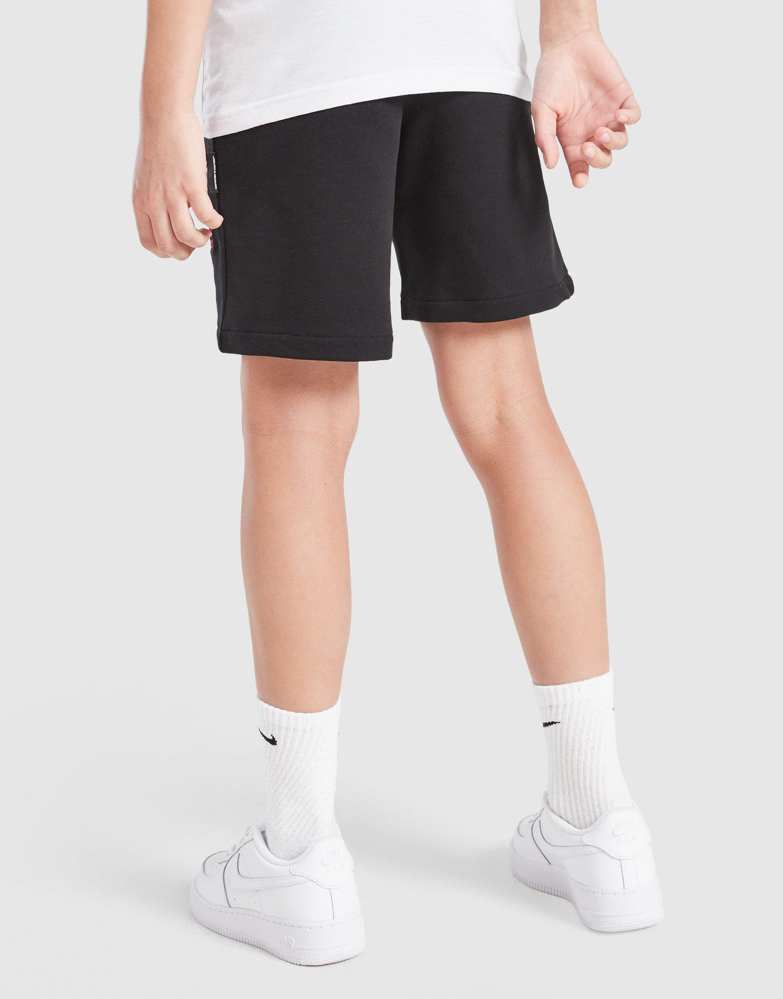 Hoodrich Šortky  Shdw Shrt Blk/red.