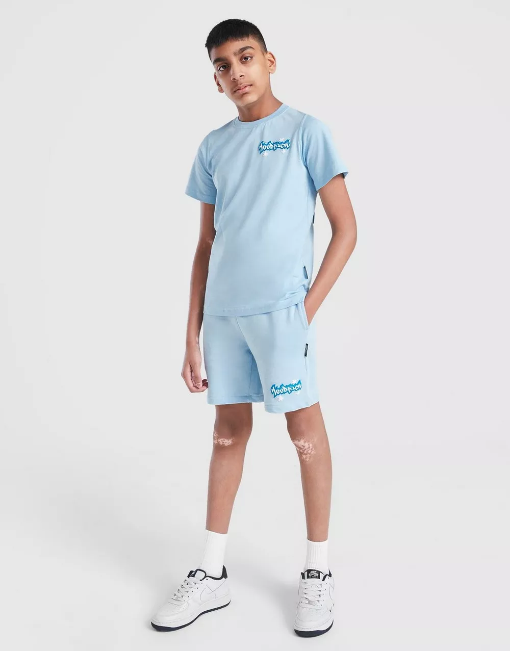 HOODRICH ШОРТИ GRAFFITI SHRT SKY BLU, фото 1 з 6