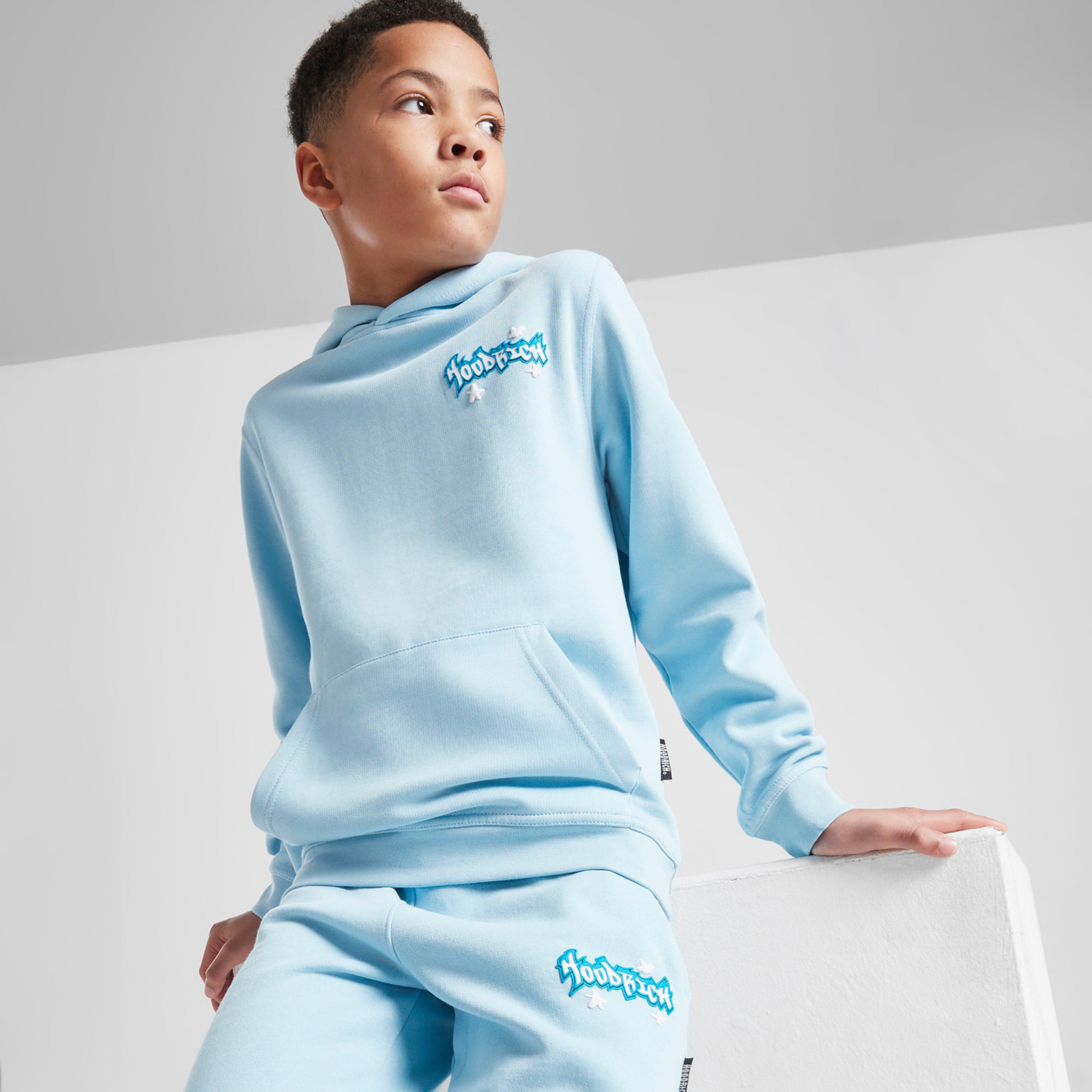 Hanorac pentru copii HOODRICH BLUZĂ CU GLUGĂ GRAFFITI HD BLU