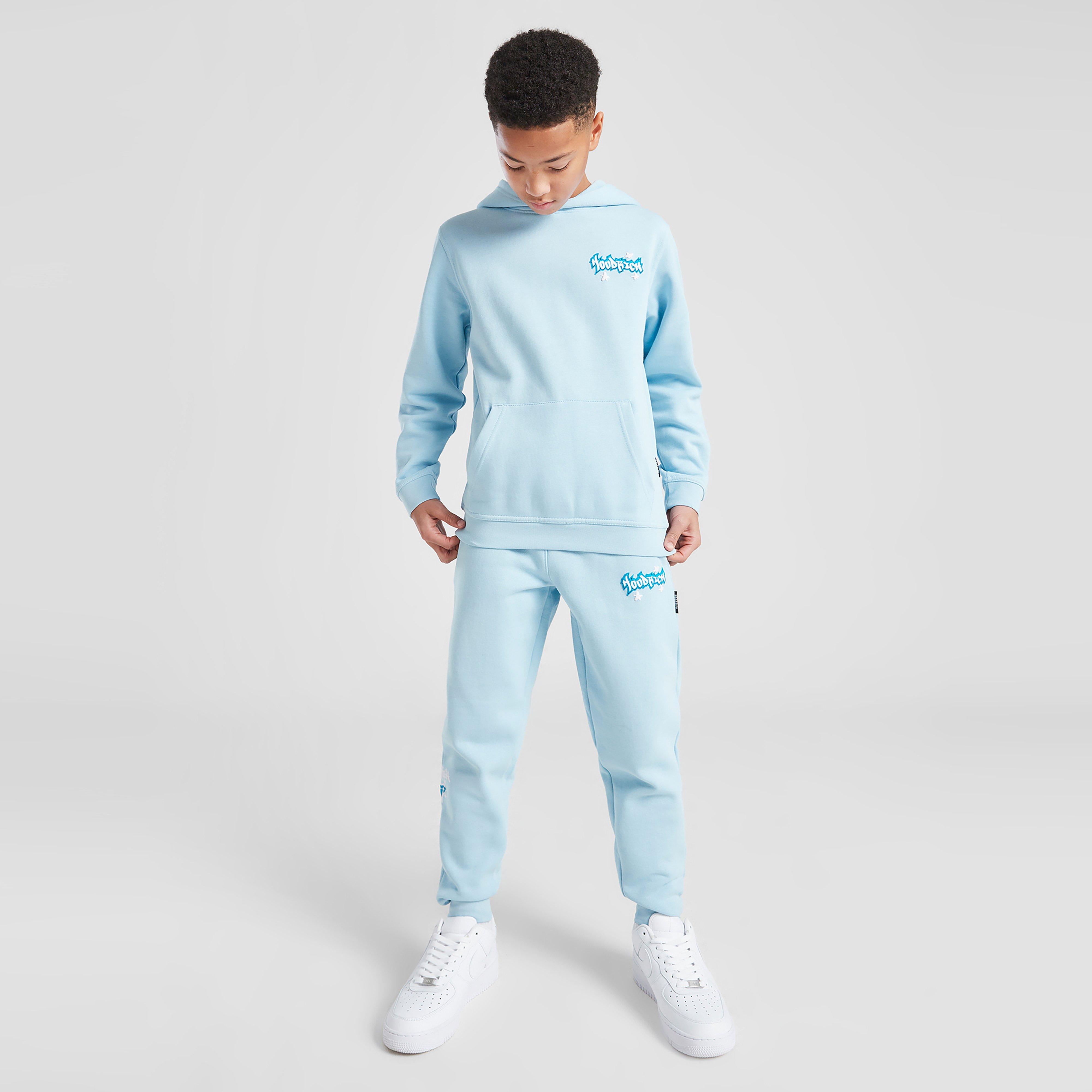 Hanorac pentru copii HOODRICH BLUZĂ CU GLUGĂ GRAFFITI HD BLU