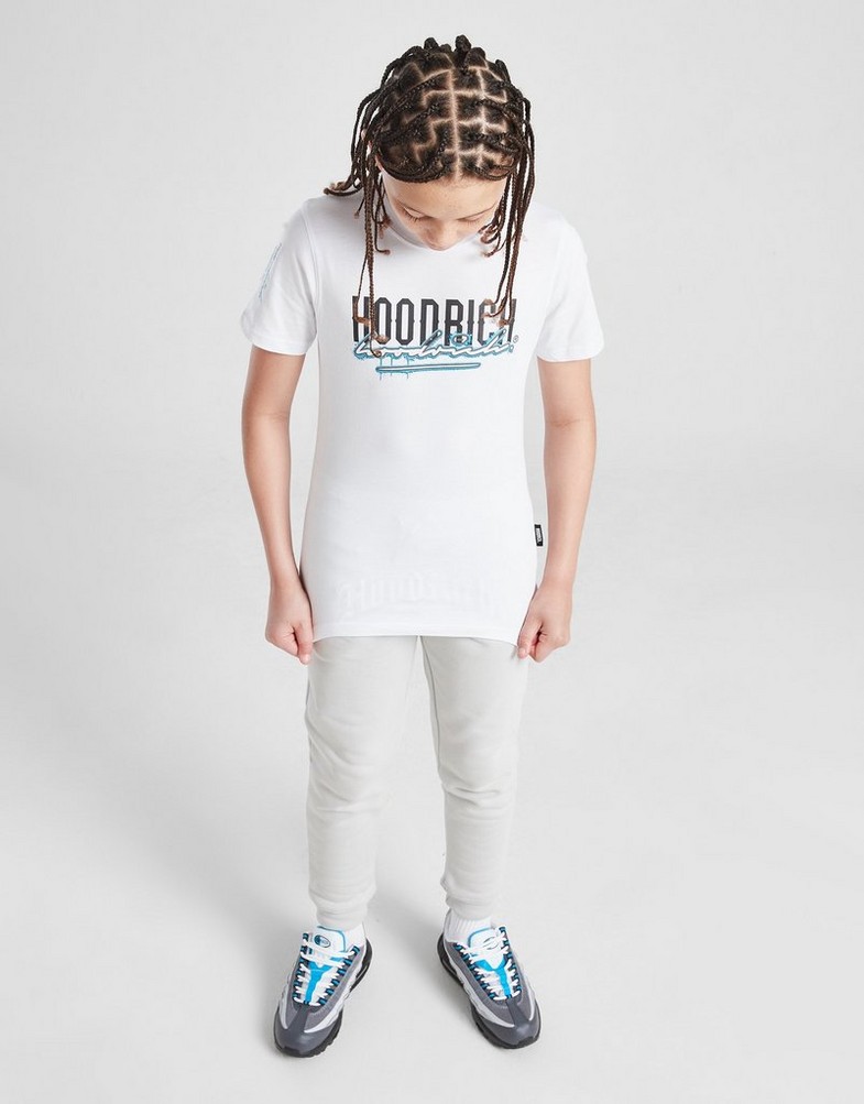 Детска тениска HOODRICH ТЕНИСКА SPLAT TEE WHT/BLU HJ 0125 0006 Бял