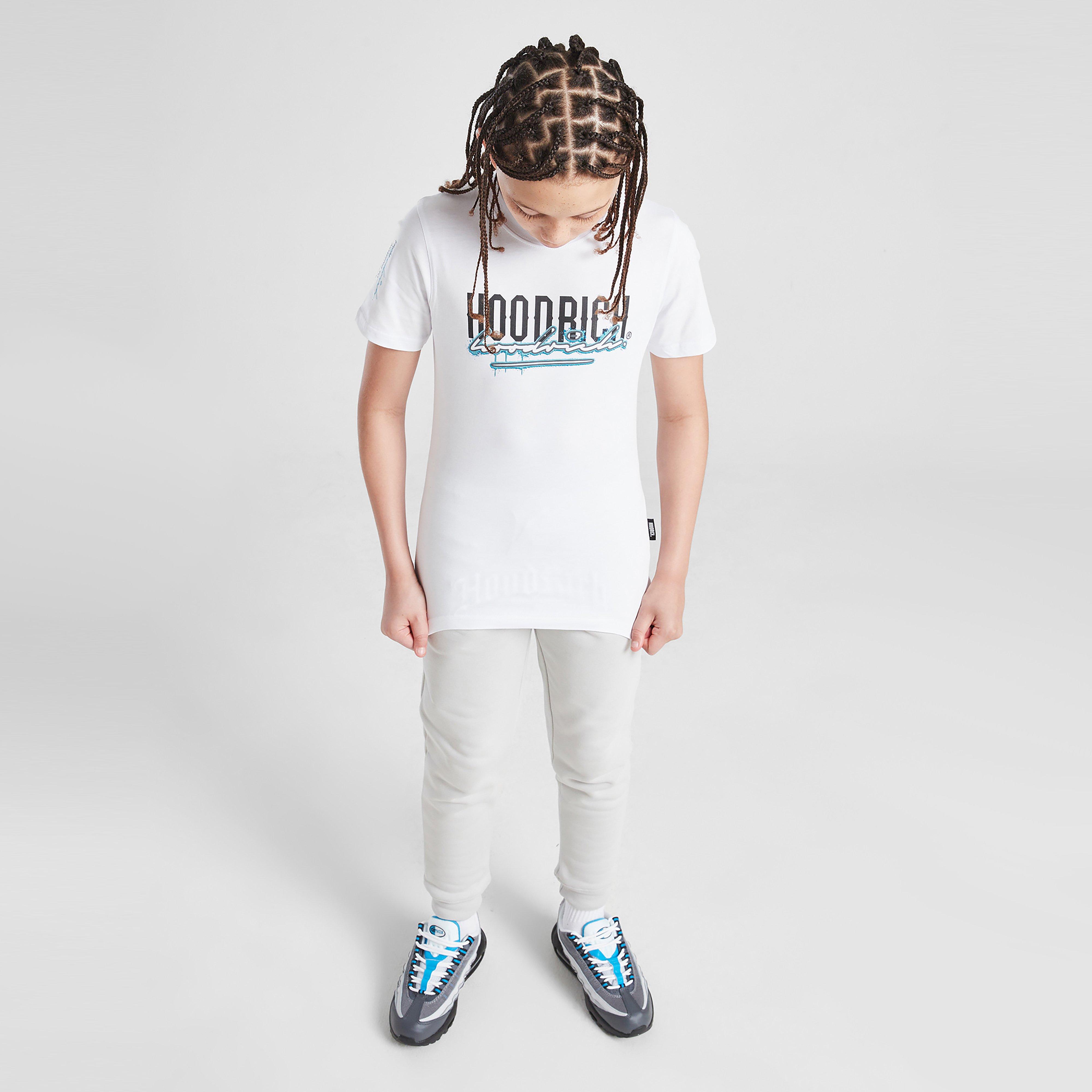 Gyerek póló HOODRICH PÓLÓ SPLAT TEE WHT/BLU