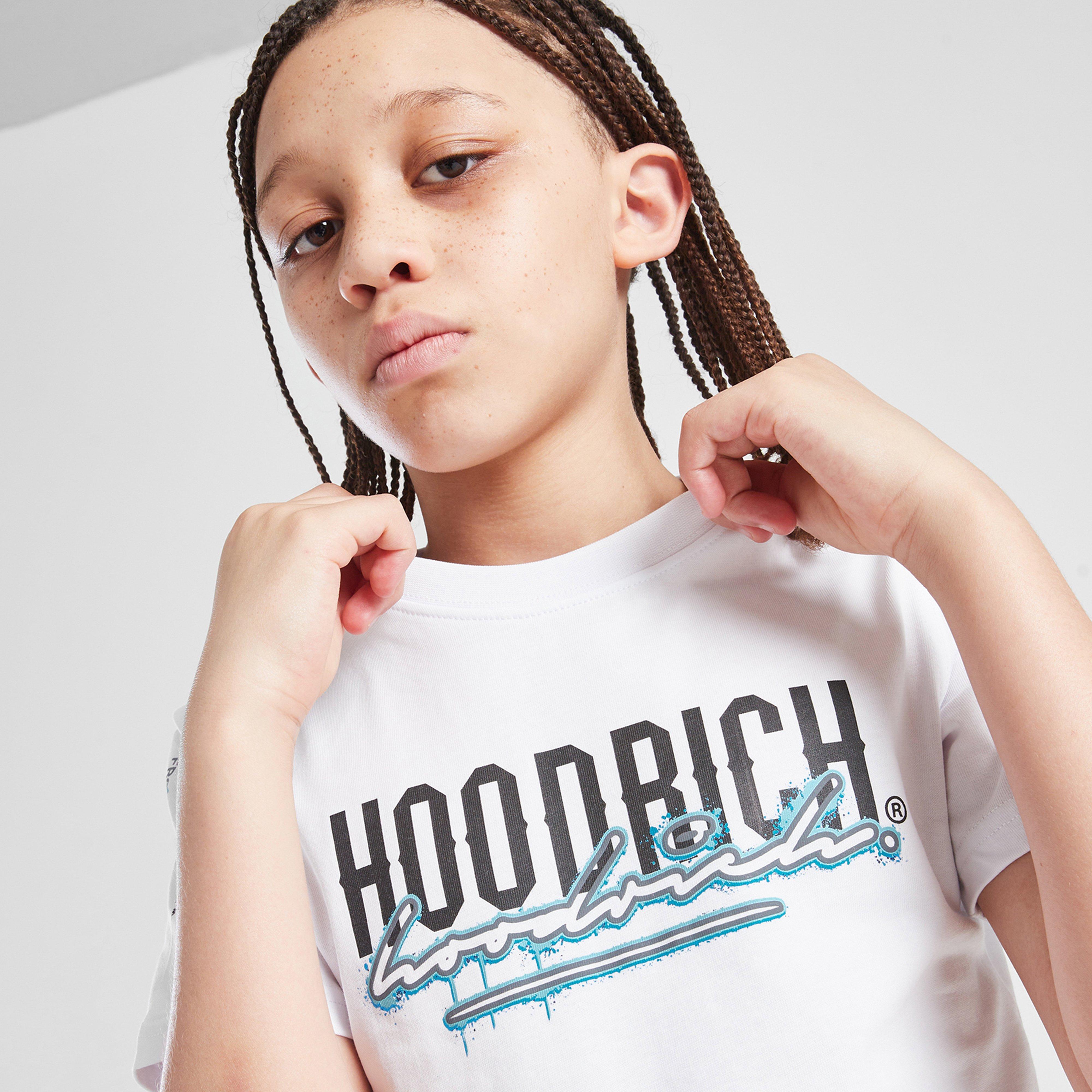 Gyerek póló HOODRICH PÓLÓ SPLAT TEE WHT/BLU