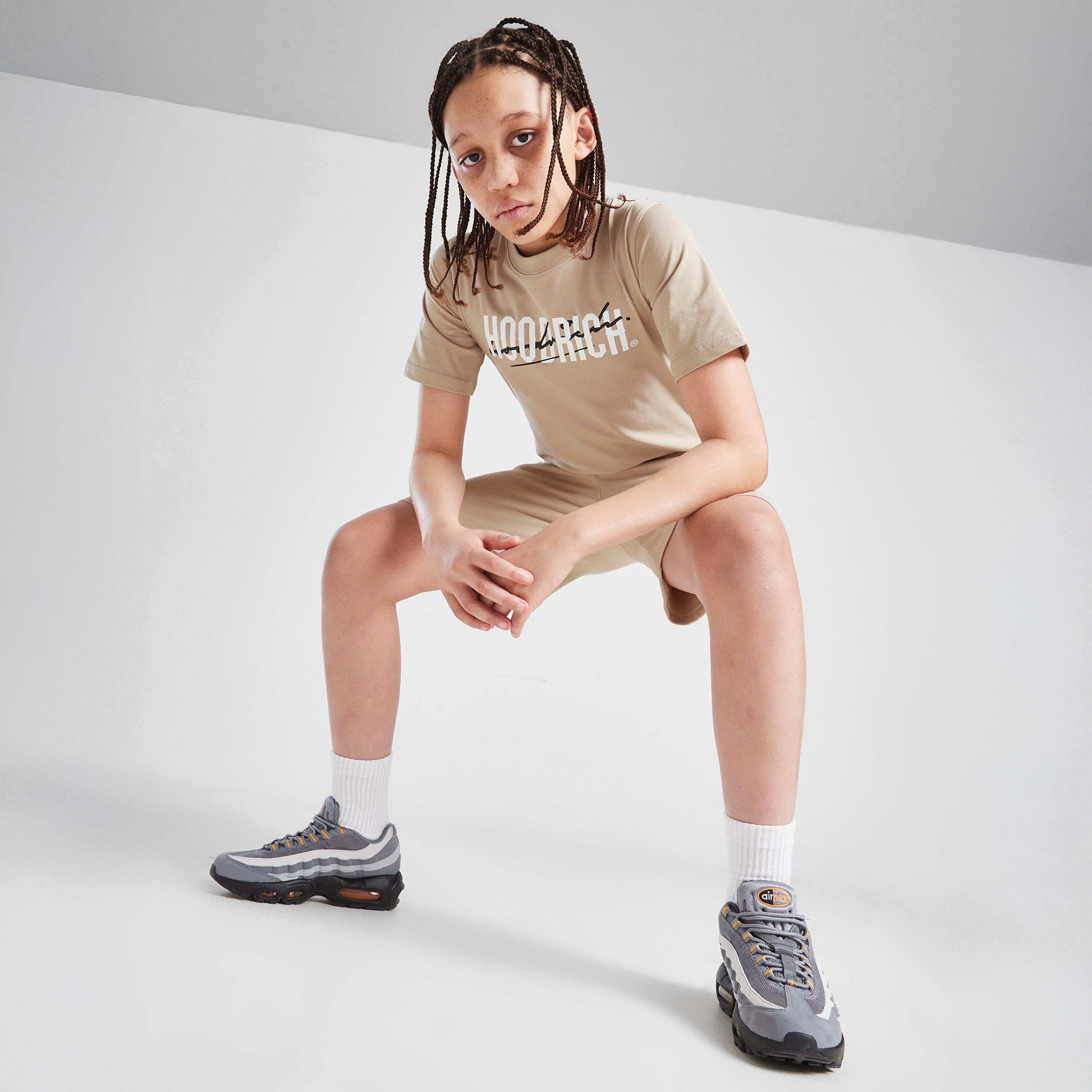 Trening pentru copii HOODRICH SET LYNK T/SHRT SET STONE