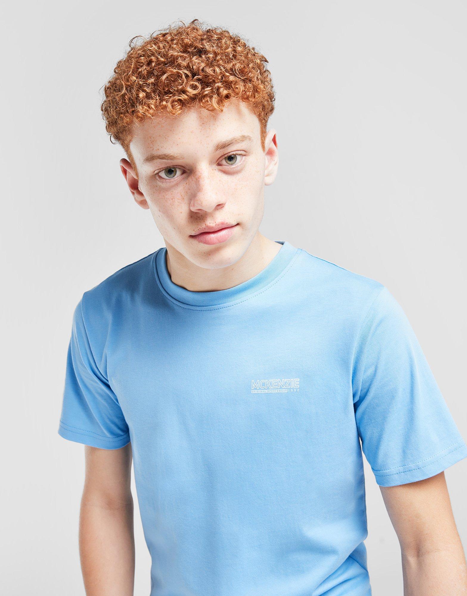 Dječji set trenirke MCKENZIE KOMPLET ESS TEE/SHT BLU-AZB MCKTJB16248119 plava