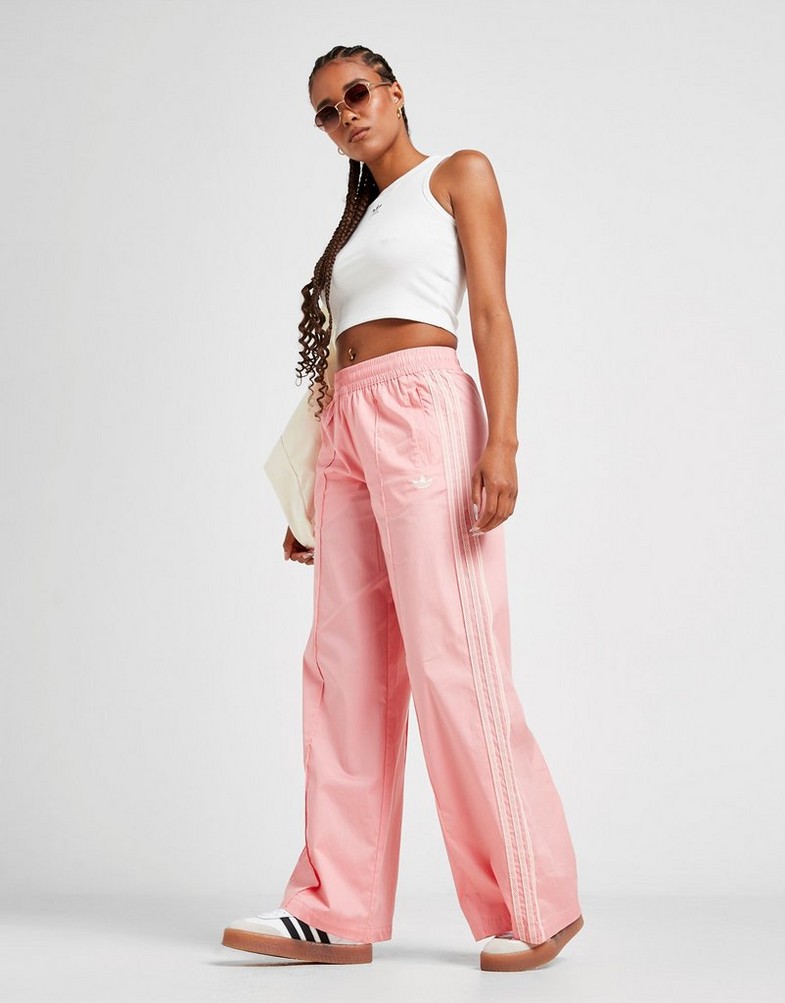 Moteriškos kelnės ADIDAS KELNĖS WIDELEG PANT KC0676 Rožinė