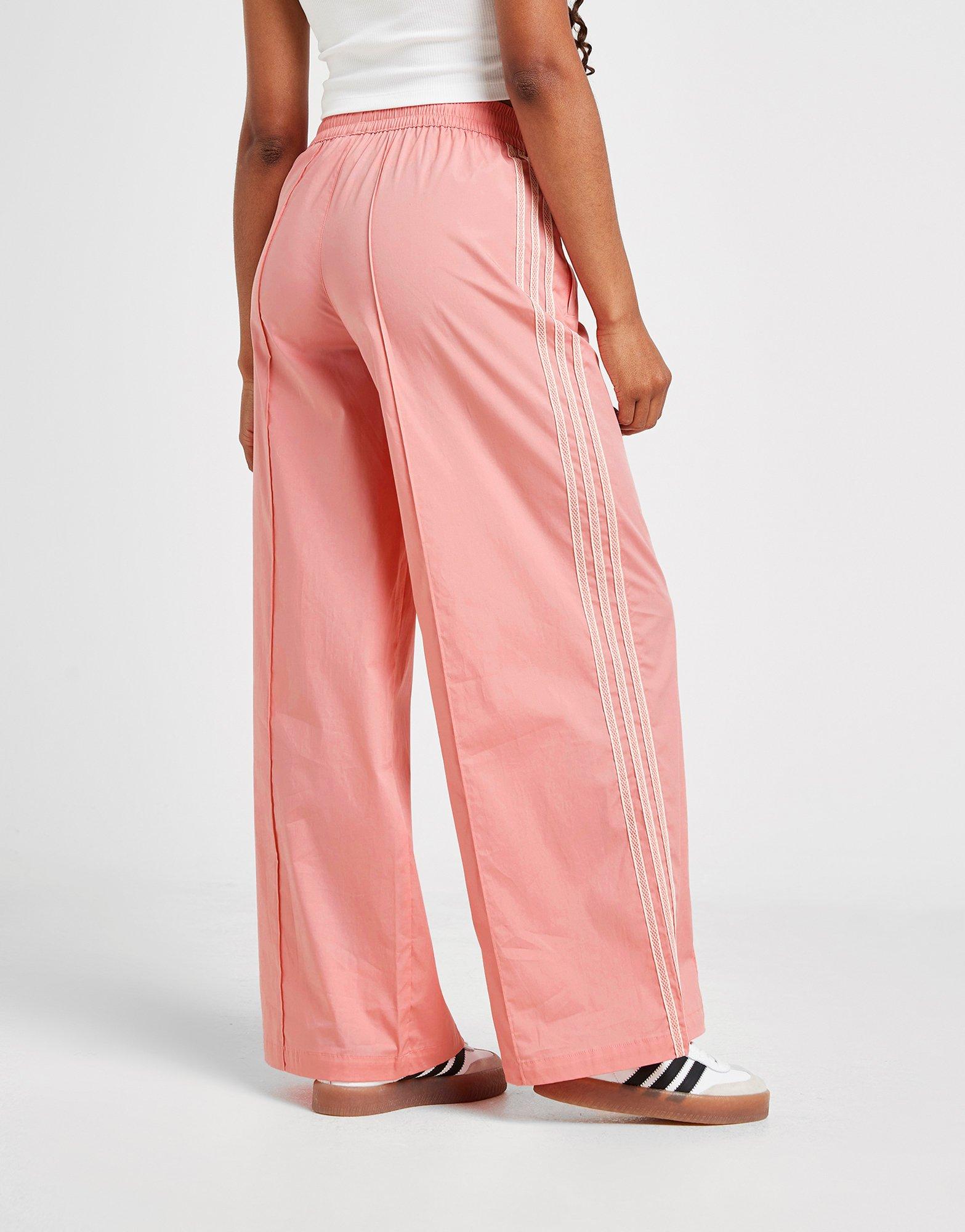 ADIDAS SPODNIE WIDELEG PANT KC0676 Różowy