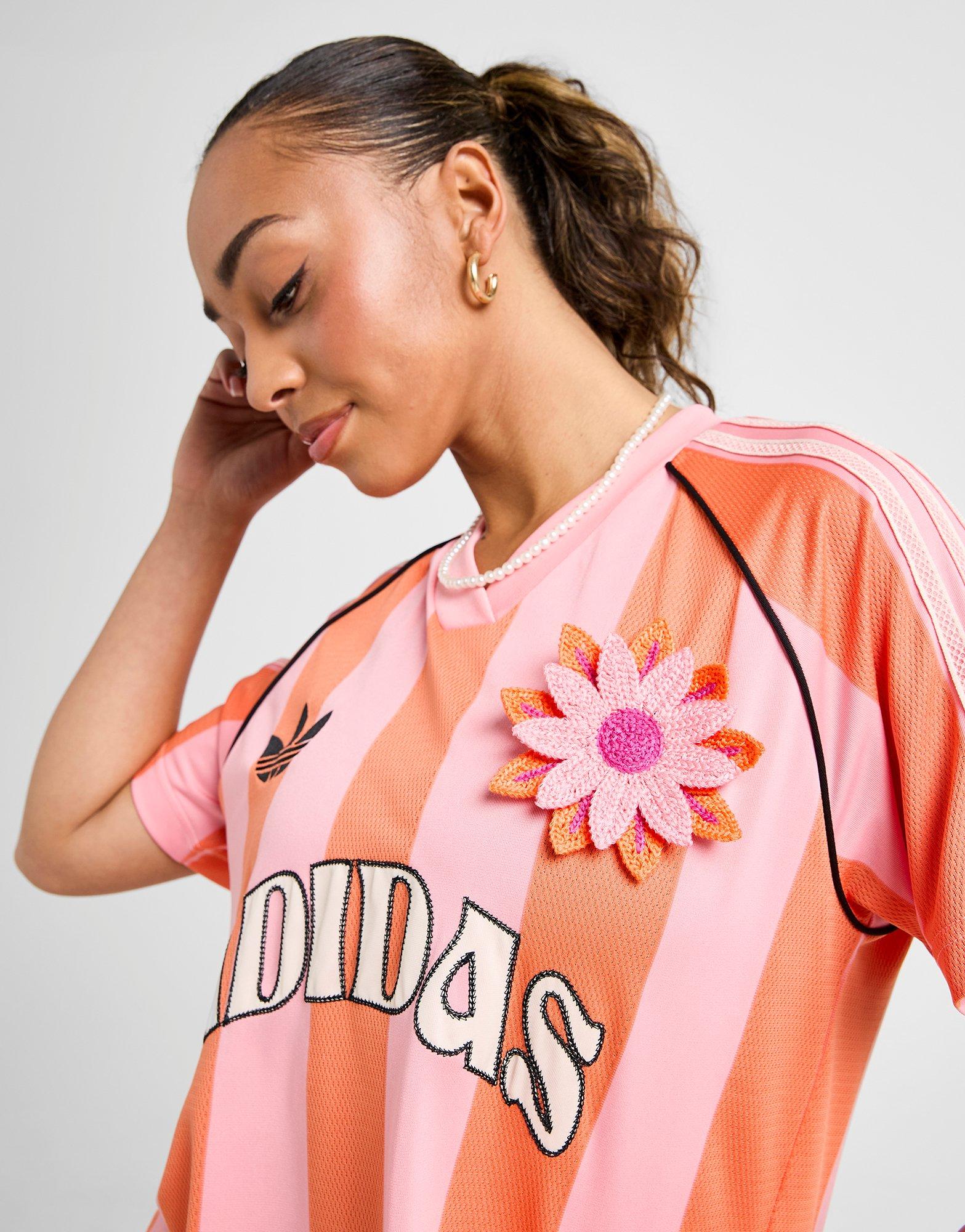 Dámské tričko ADIDAS TRIČKO JERSEY KC0673 Růžová