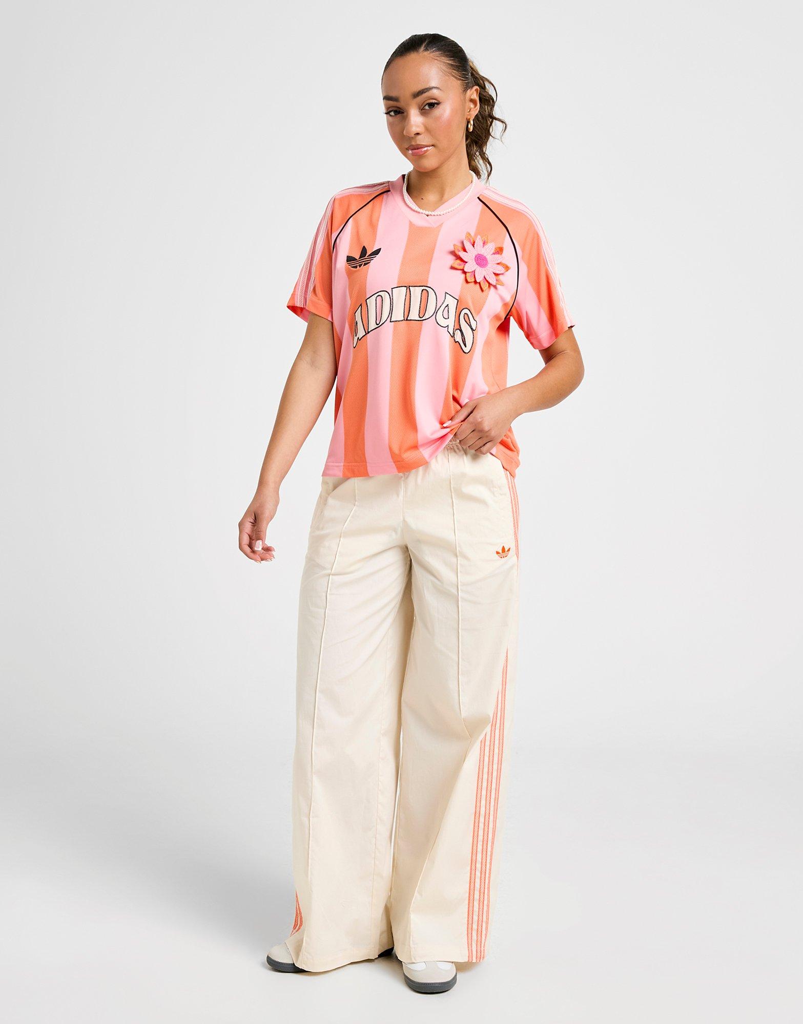 Dámské tričko ADIDAS TRIČKO JERSEY KC0673 Růžová