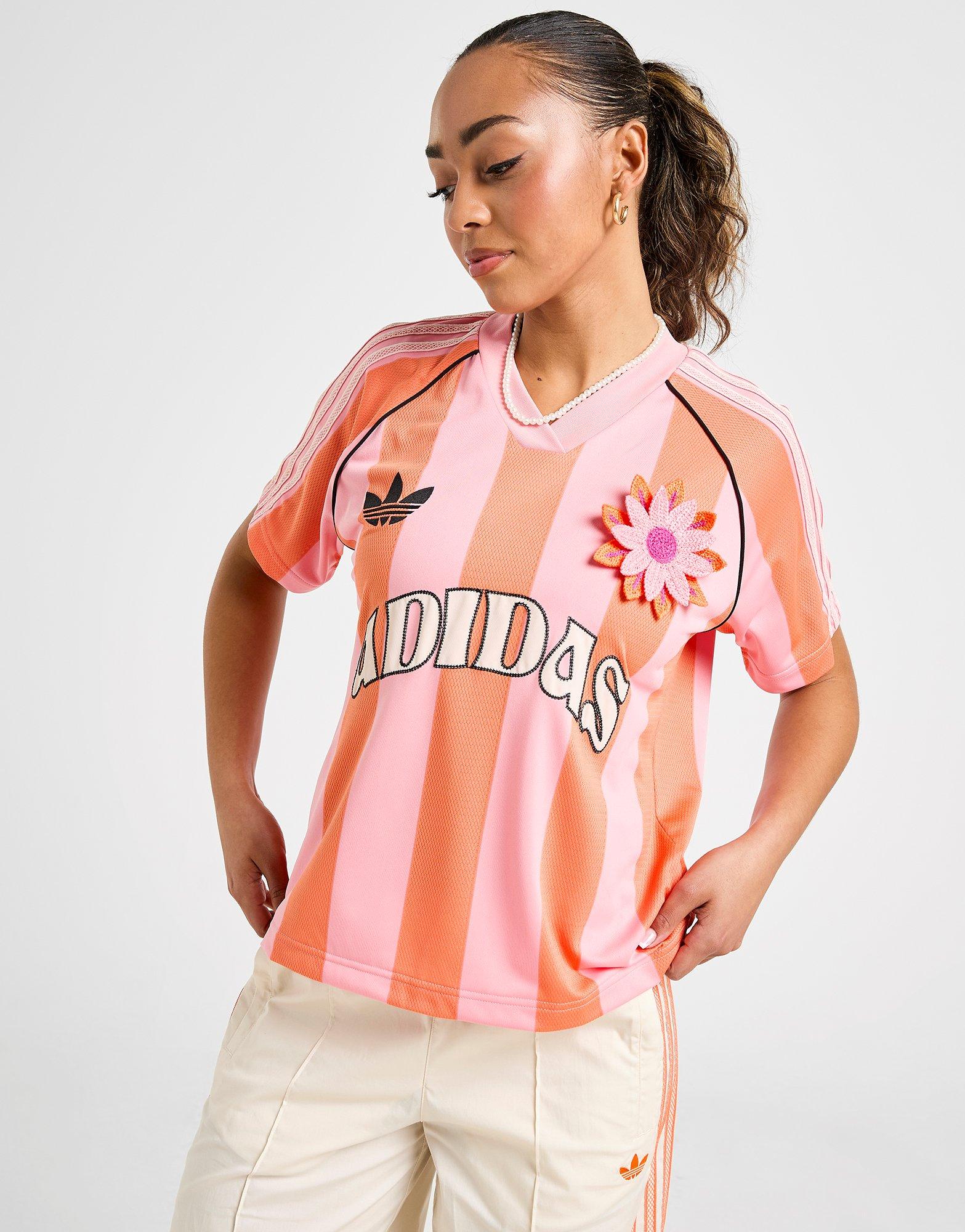 Dámské tričko ADIDAS TRIČKO JERSEY KC0673 Růžová