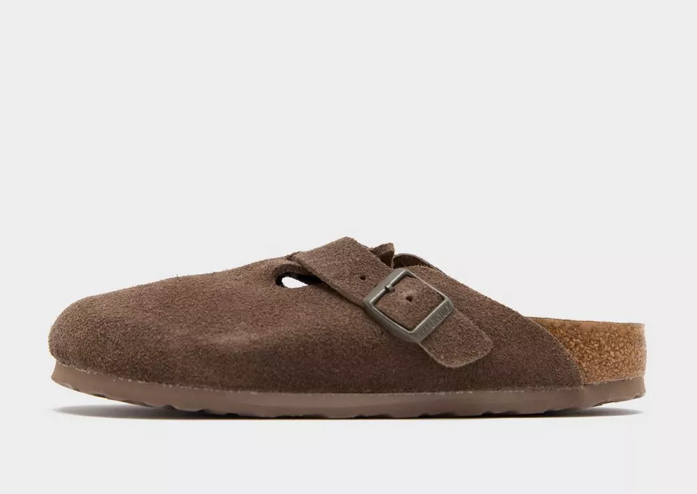 BIRKENSTOCK BOSTON LEVE CONCRETE GRAY, фото 1 з 6