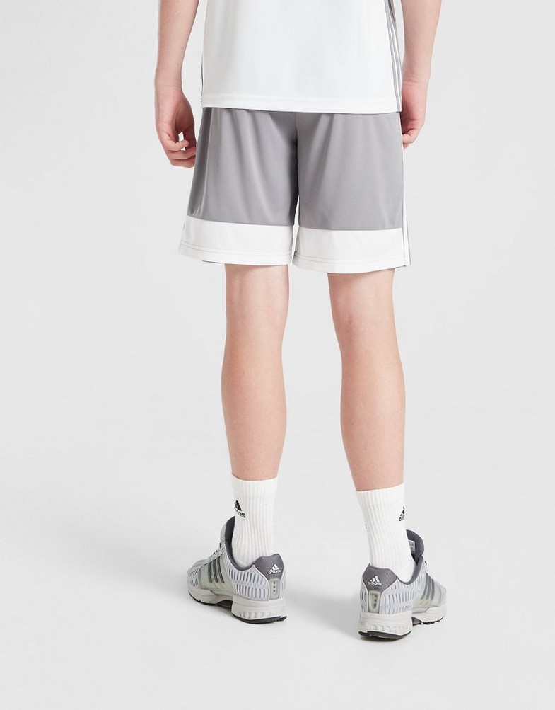 Detské krátke nohavice ADIDAS ŠORTKY  TIRO ES SHO Y B JY3382 Sivá