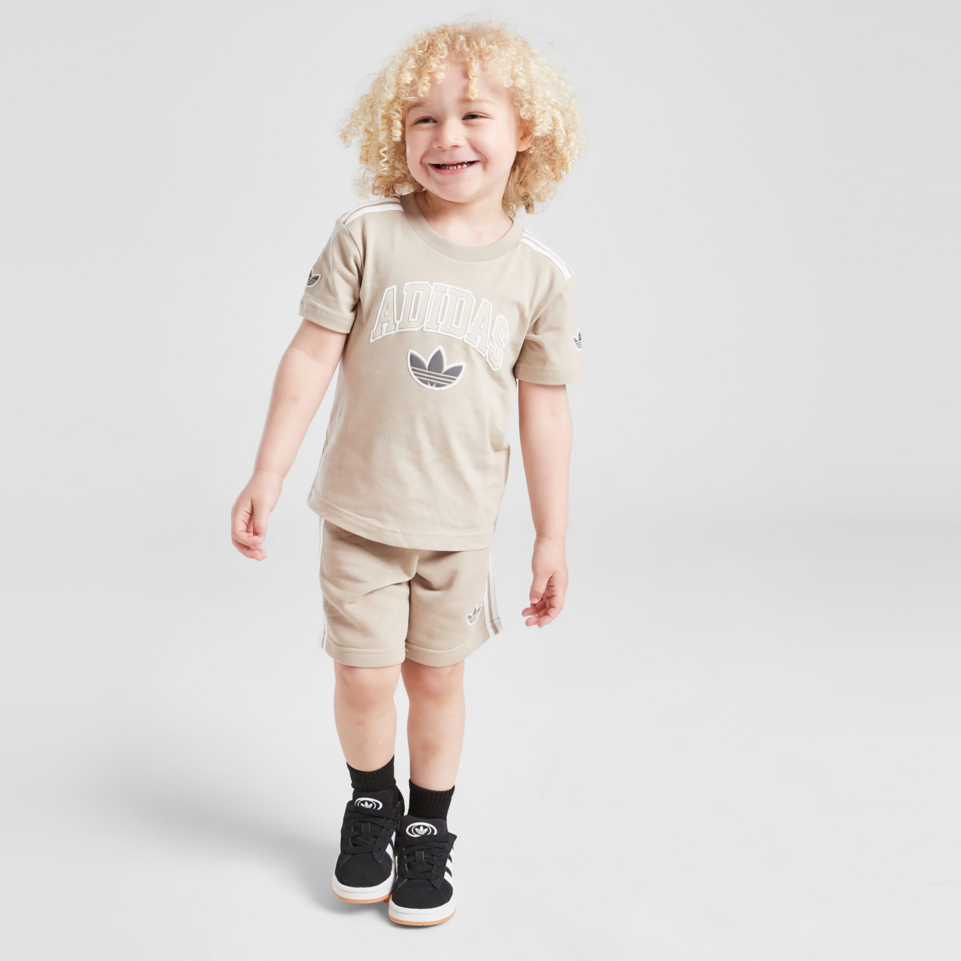 Gyerek melegítőszett ADIDAS SZETT $VARSITY T/SHT SET BGE