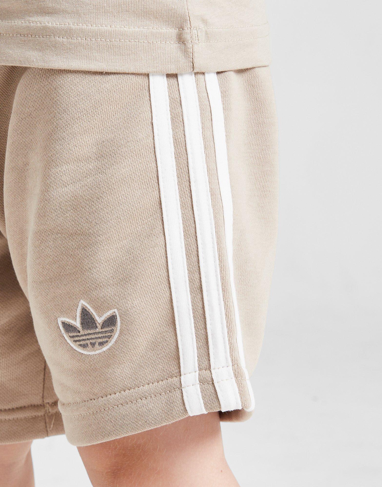 Vaikiški sportiniai kostiumai ADIDAS KOMPLEKTAS $VARSITY T/SHT SET BGE JM1286 Rusva