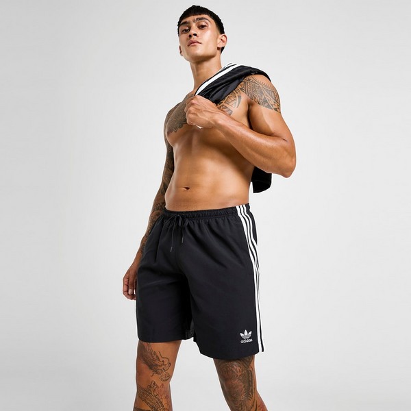 ADIDAS SZORTY ADICOLOR 3 STRIPES SWIM SHORTS 8