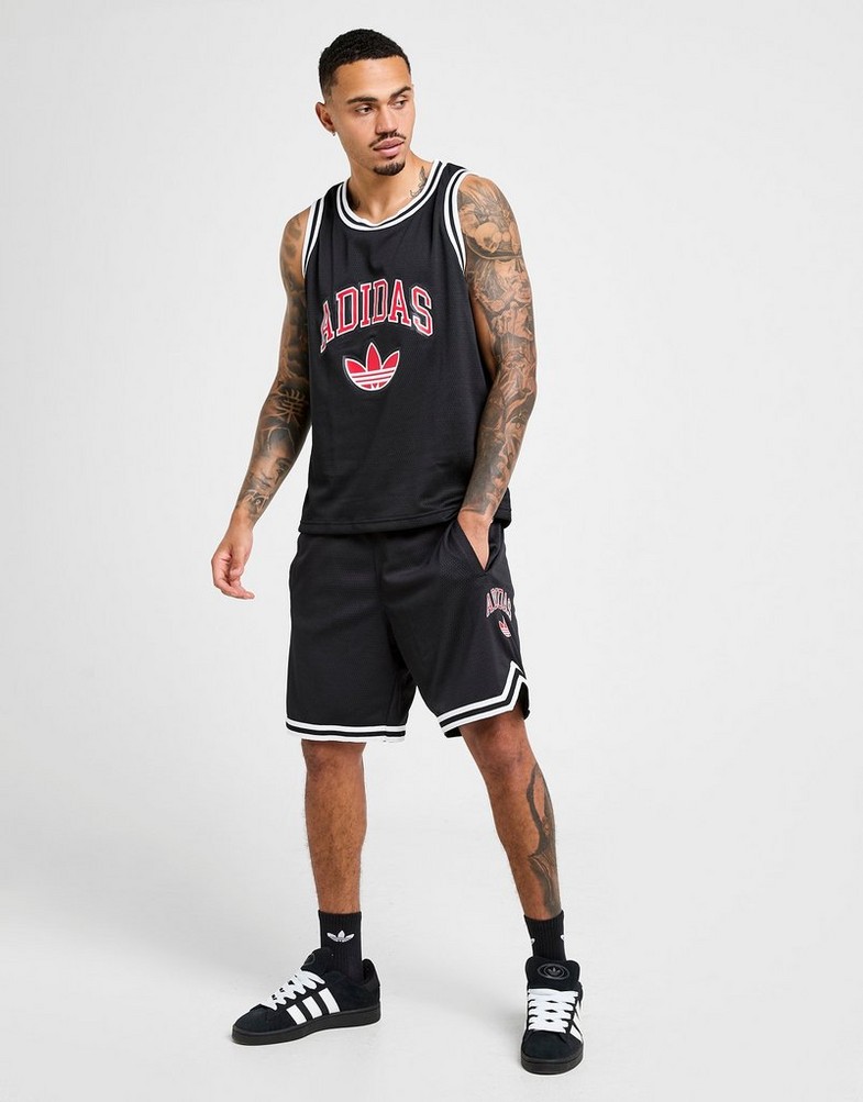Top pentru bărbați ADIDAS MAIOU VARSITY BB MAIOU JP1003 Negru