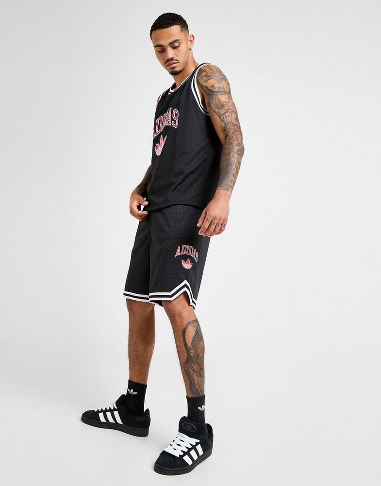 Vyriški šortai ADIDAS ŠORTAI VARSITY BB SHORTS JP1002 Juoda