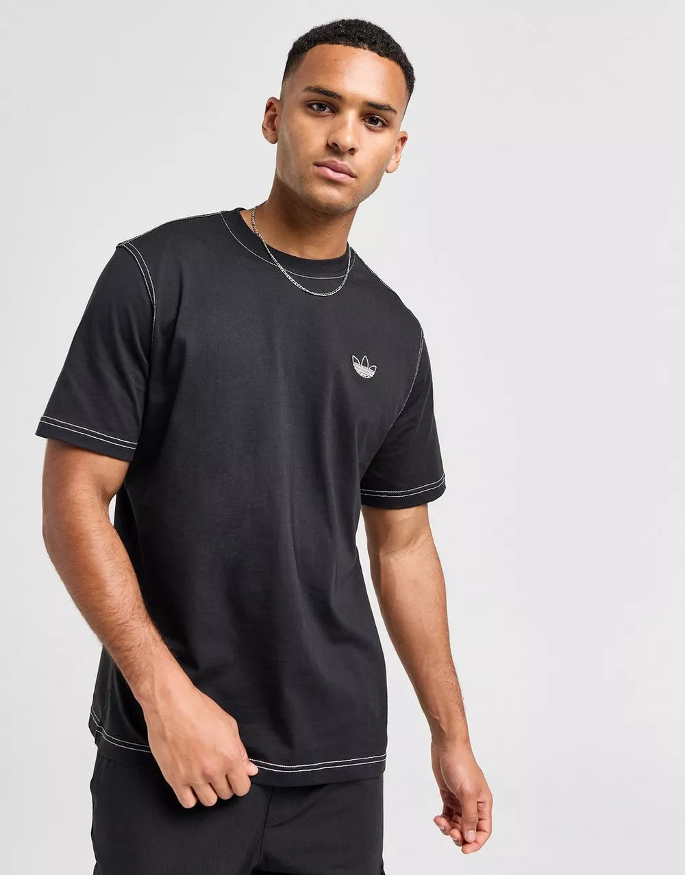 ADIDAS ФУТБОЛКА STICH TEE BLK, фото 1 з 5