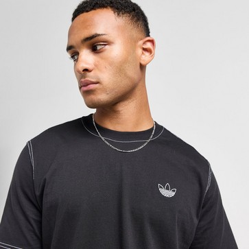 Vyriški marškiniai ADIDAS MARŠKINĖLIAI STICH TEE BLK