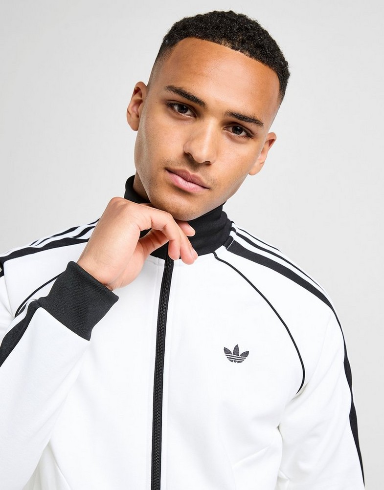 Bluză pentru bărbați ADIDAS BLUZĂ TERRACE TT JW3830 Alb