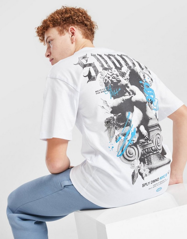 Детска тениска SUPPLY&DEMAND ТЕНИСКА FELLER TEE SUPTJB17509010 Бял