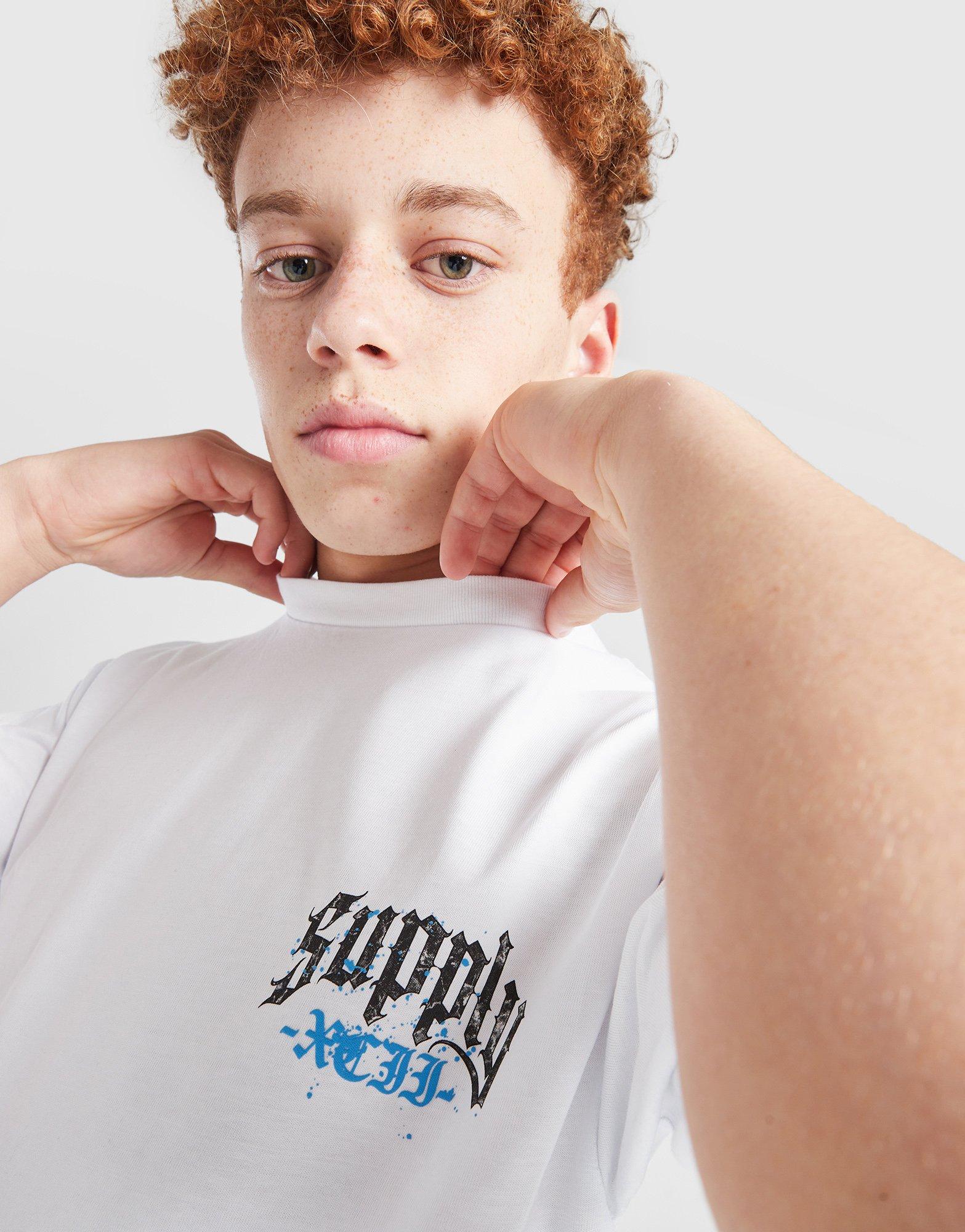 Koszulka, t-shirt dziecięcy SUPPLY&DEMAND T-SHIRT FELLER TEE SUPTJB17509010 Biały