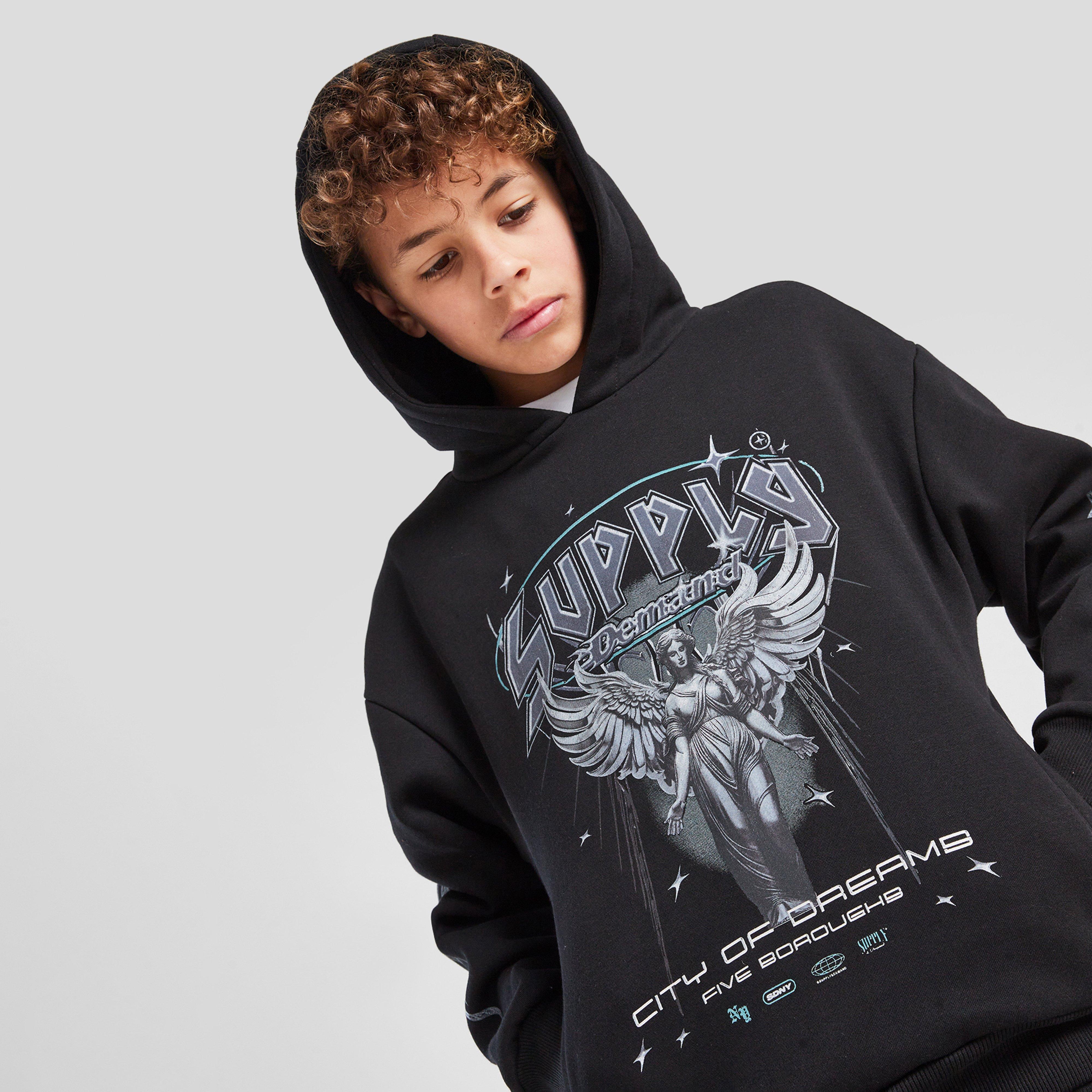 Gyerek pulóver SUPPLY&DEMAND PULÓVER KAPUCNIS PRAISE OH HD