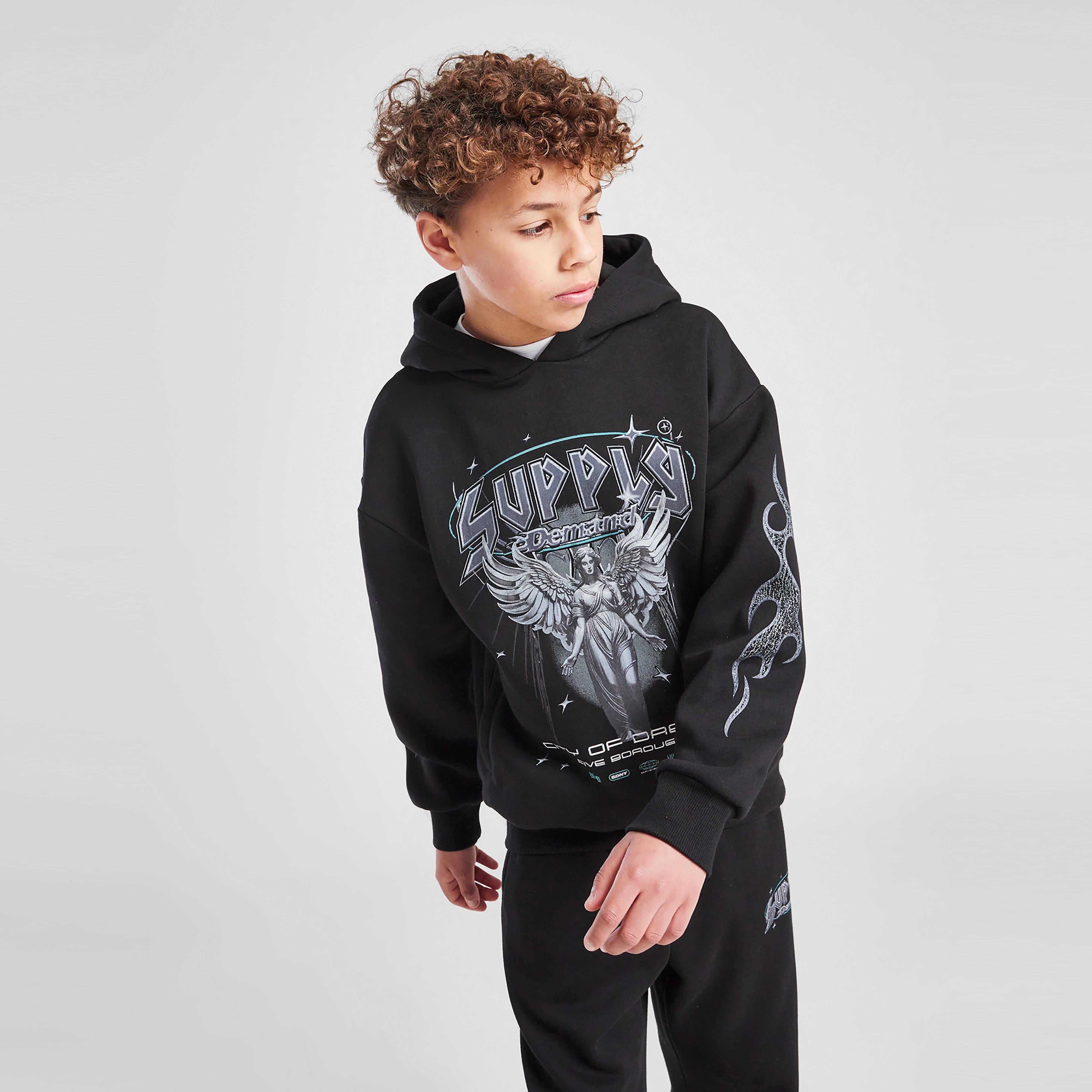 Gyerek pulóver SUPPLY&DEMAND PULÓVER KAPUCNIS PRAISE OH HD