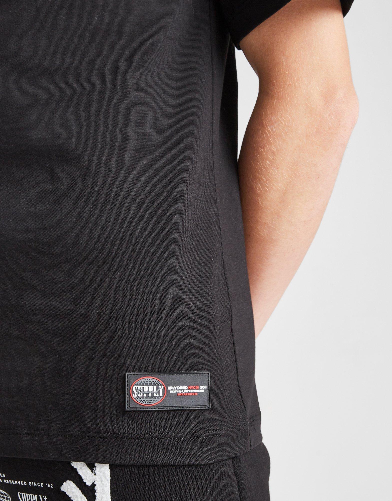 Tricou pentru copii SUPPLY&DEMAND TRICOU ADAMS TEE SUPTJB17519007 Negru