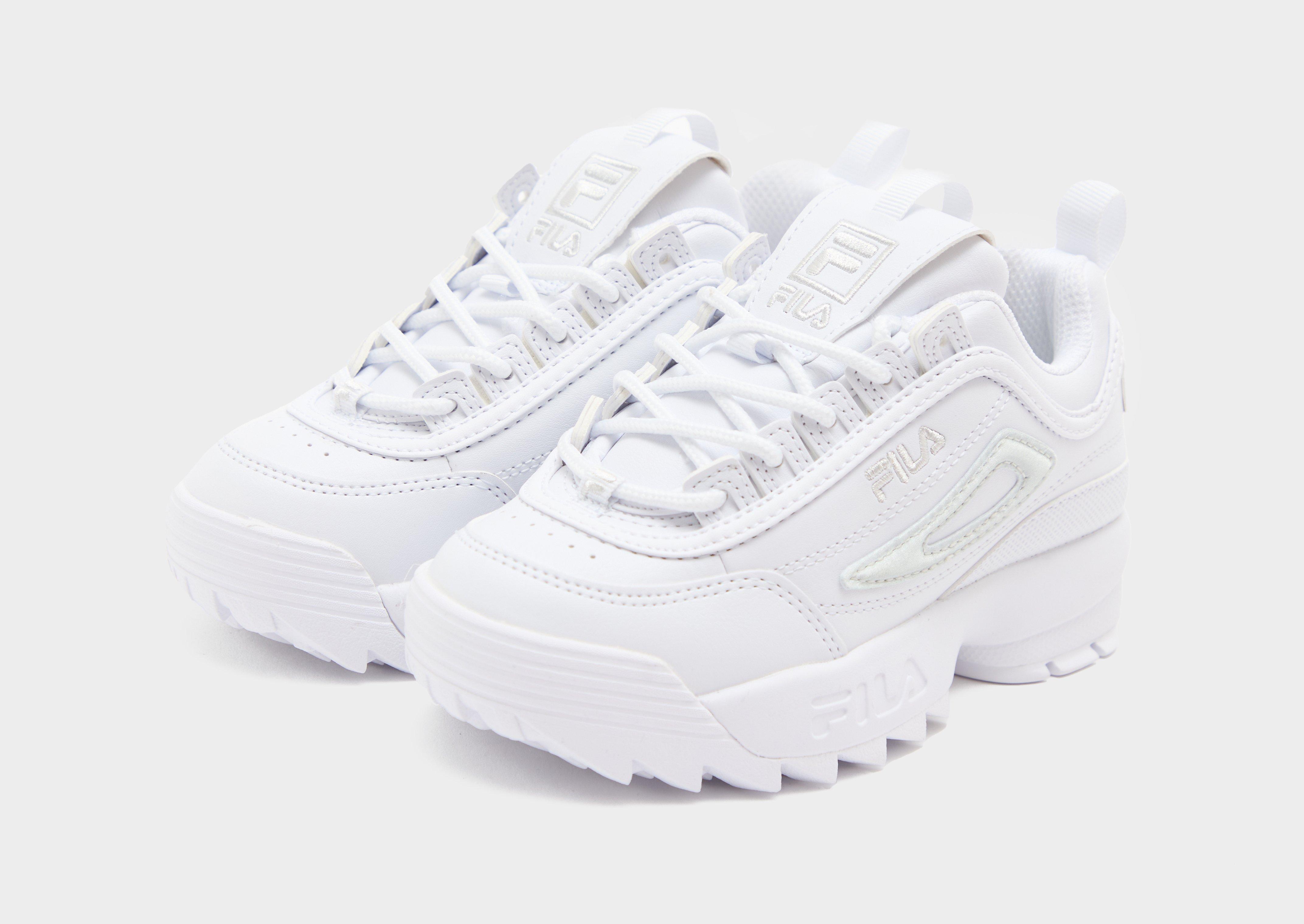 Gyerek sneakers FILA DISRUPTOR II 3XM02488-101 Fehér