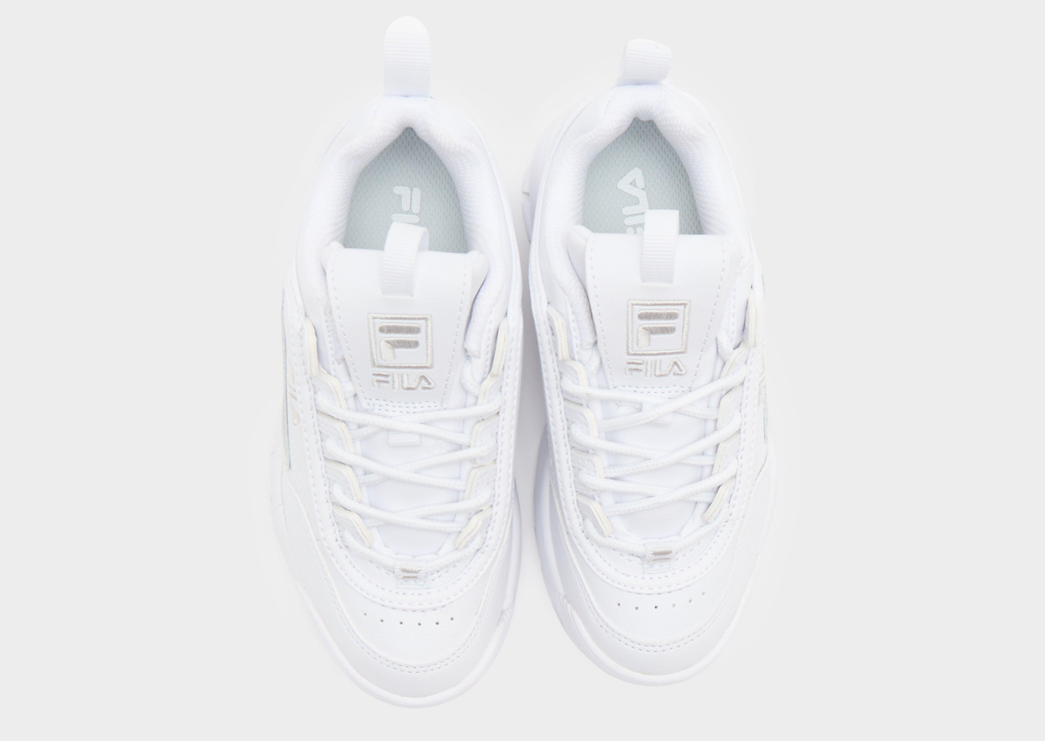 Gyerek sneakers FILA DISRUPTOR II 3XM02488-101 Fehér