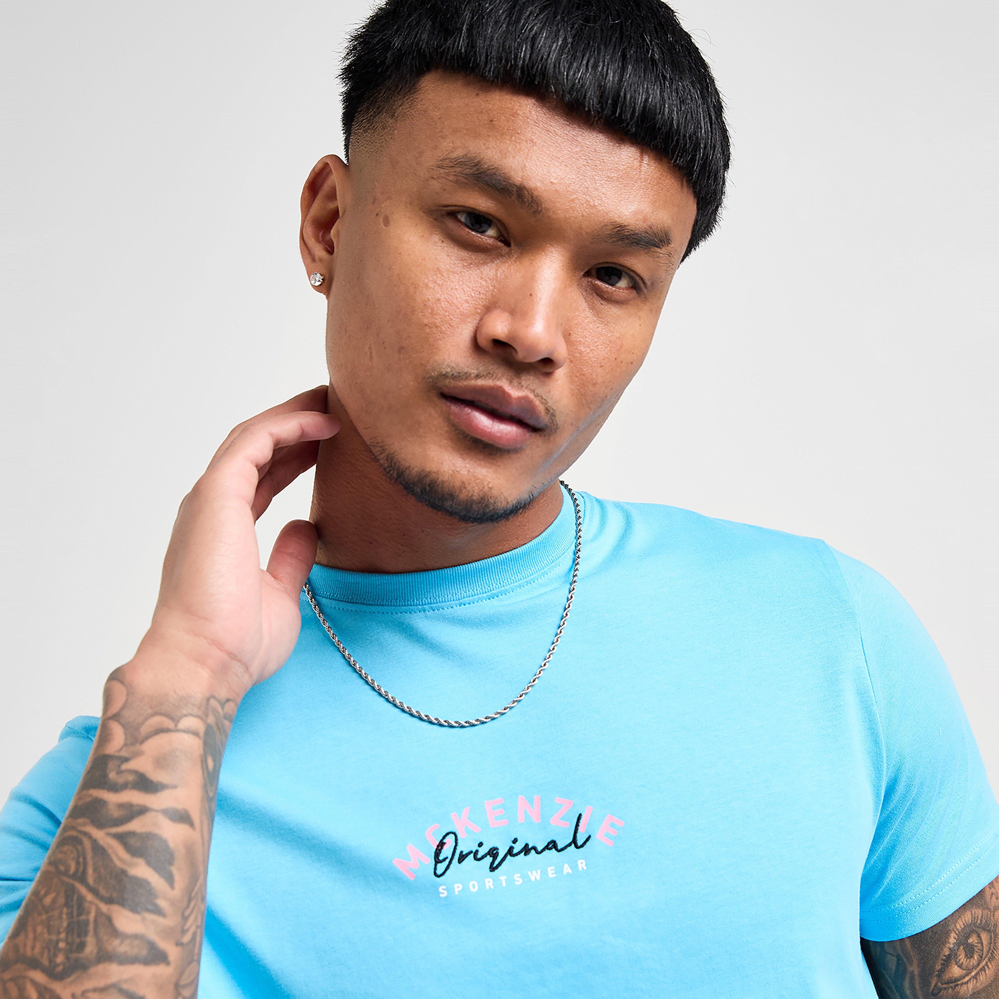 Pánske tričko MCKENZIE TRIČKO JOLLA TEE BLU-ETBL