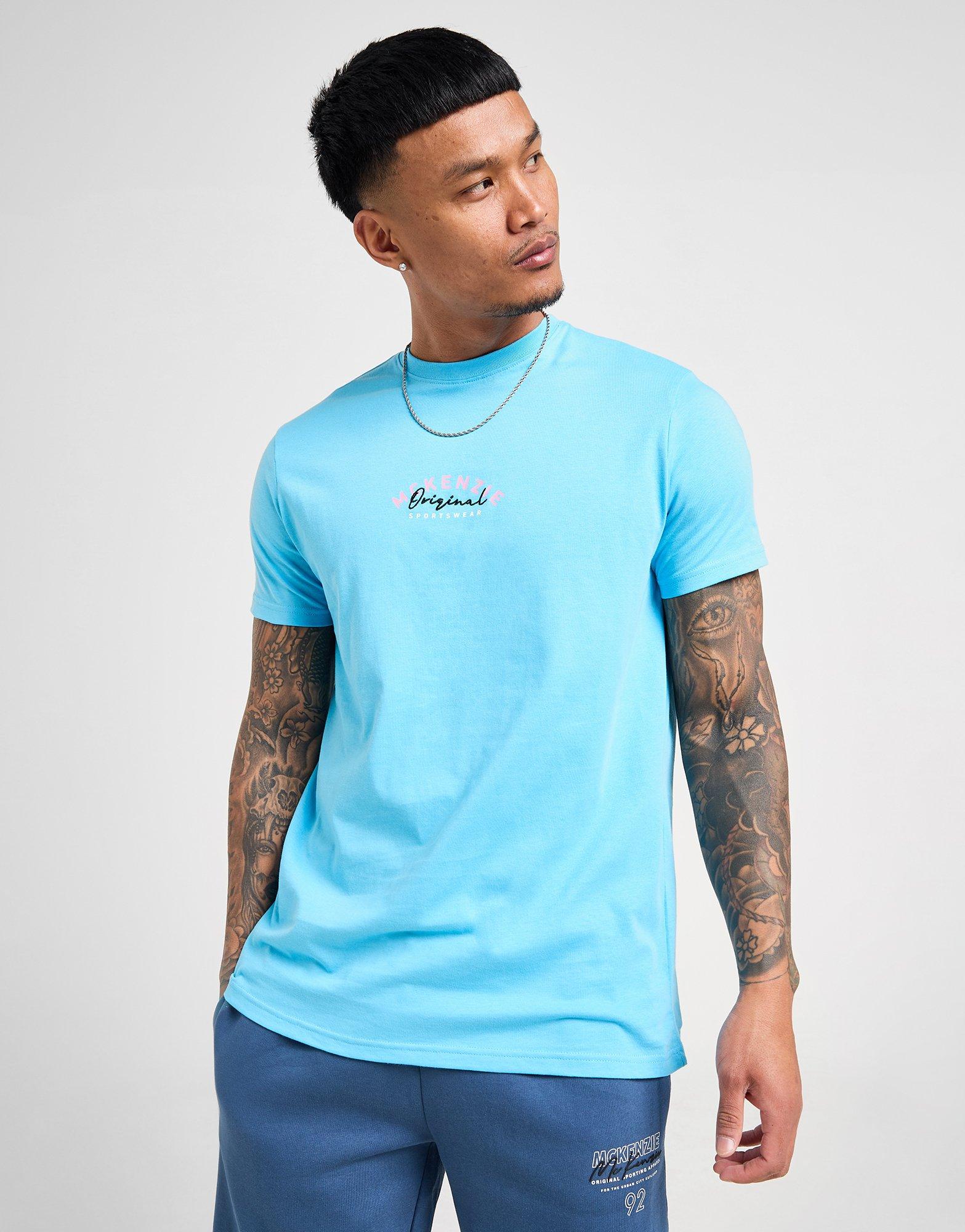 Férfi póló MCKENZIE PÓLÓ JOLLA TEE BLU-ETBL MCKTM16773567 Kék