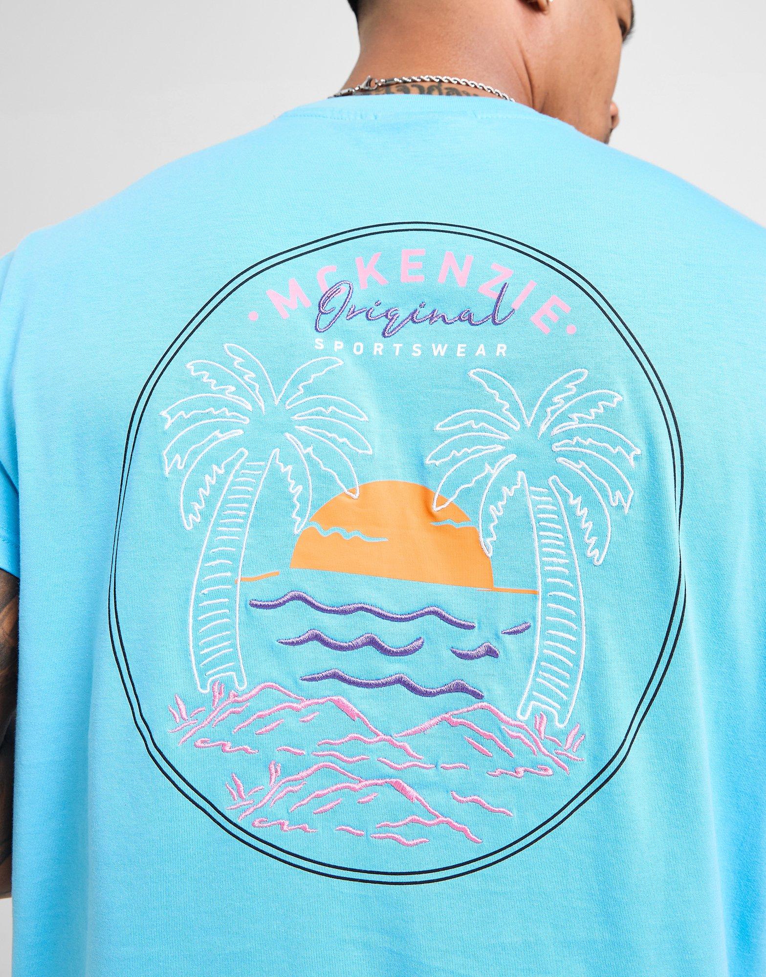 Férfi póló MCKENZIE PÓLÓ JOLLA TEE BLU-ETBL MCKTM16773567 Kék