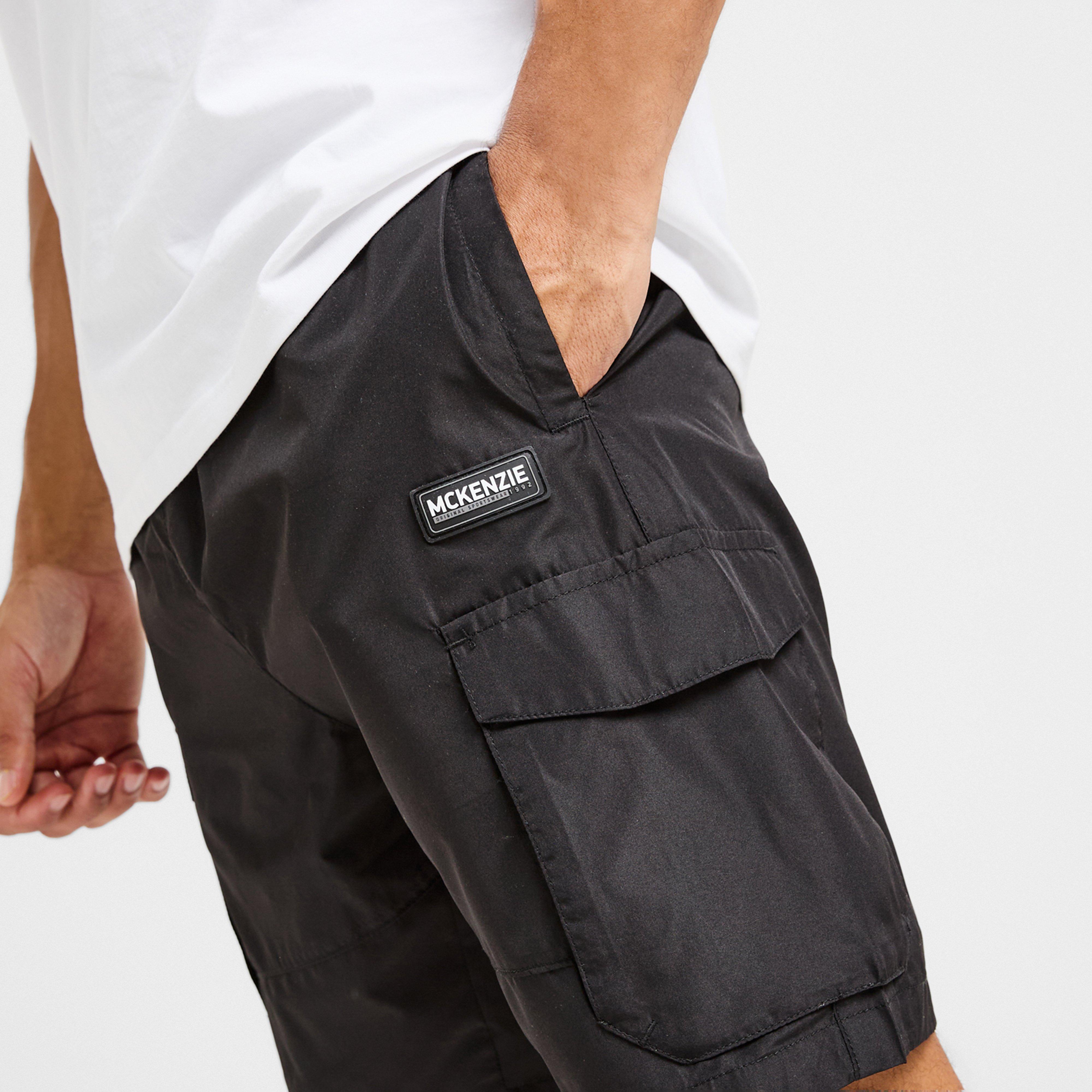 Férfi rövidnadrág MCKENZIE RÖVIDNADRÁG SOLAR CRG SHT BLK-BLK