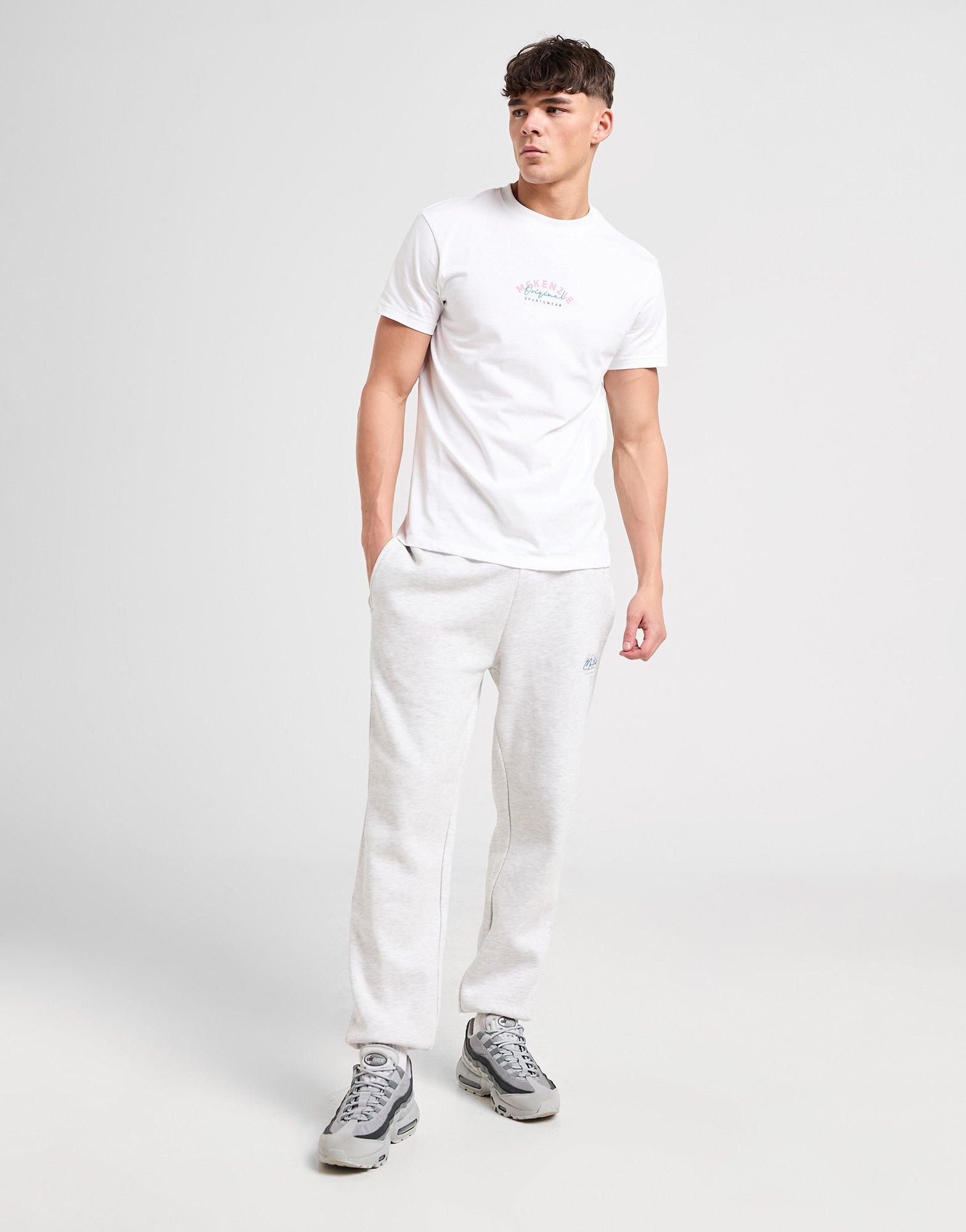 Férfi póló MCKENZIE PÓLÓ JOLLA TEE WHT-WHT MCKTM16773010 Fehér