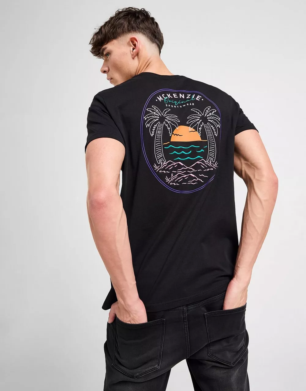 MCKENZIE ФУТБОЛКА JOLLA TEE BLK-BLK, фото 1 з 6