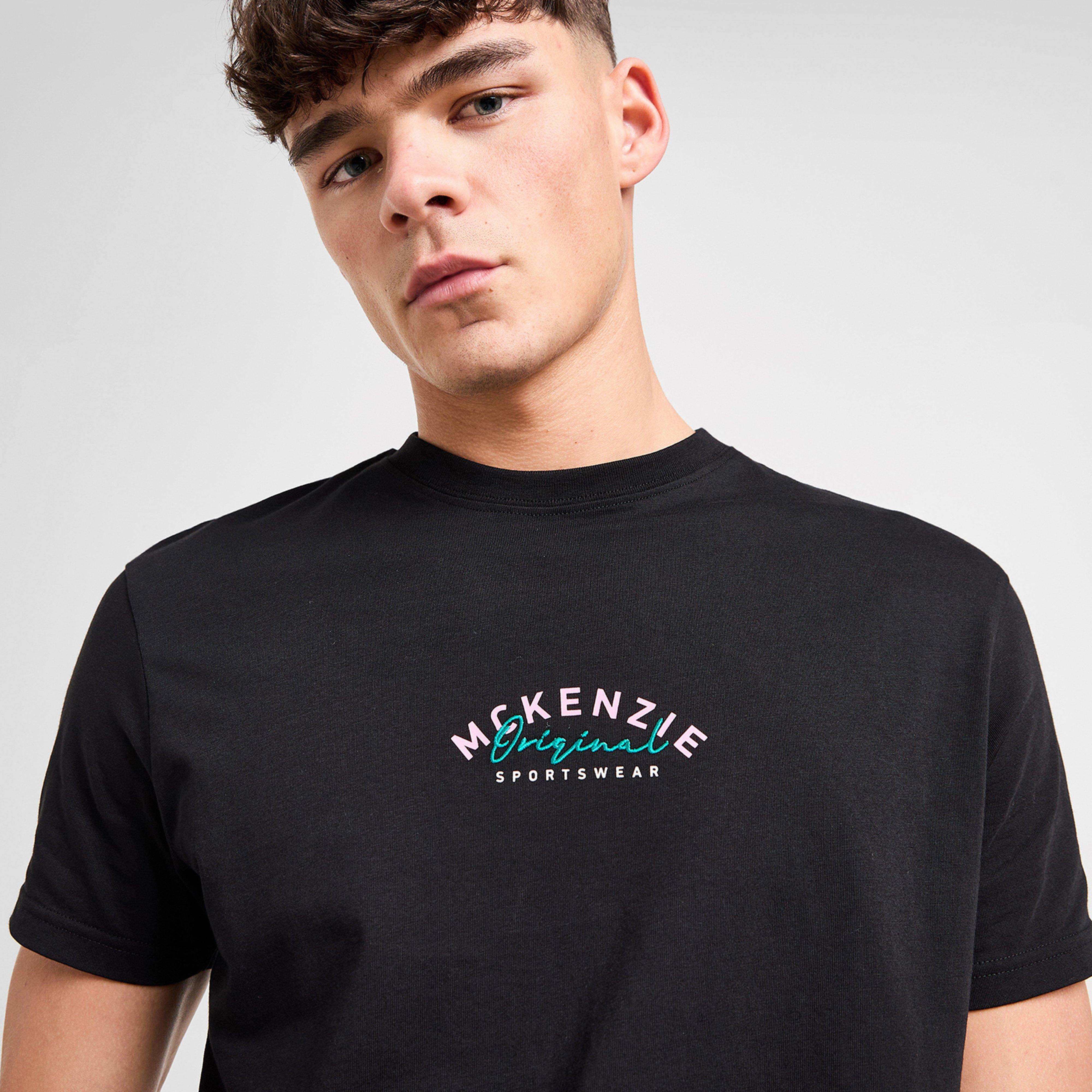 Férfi póló MCKENZIE PÓLÓ JOLLA TEE BLK-BLK