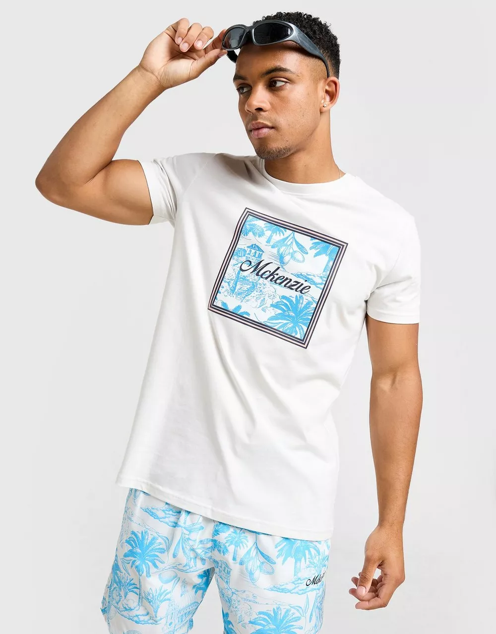 MCKENZIE ФУТБОЛКА COAST TEE GRY-BYBL, фото 1 з 5