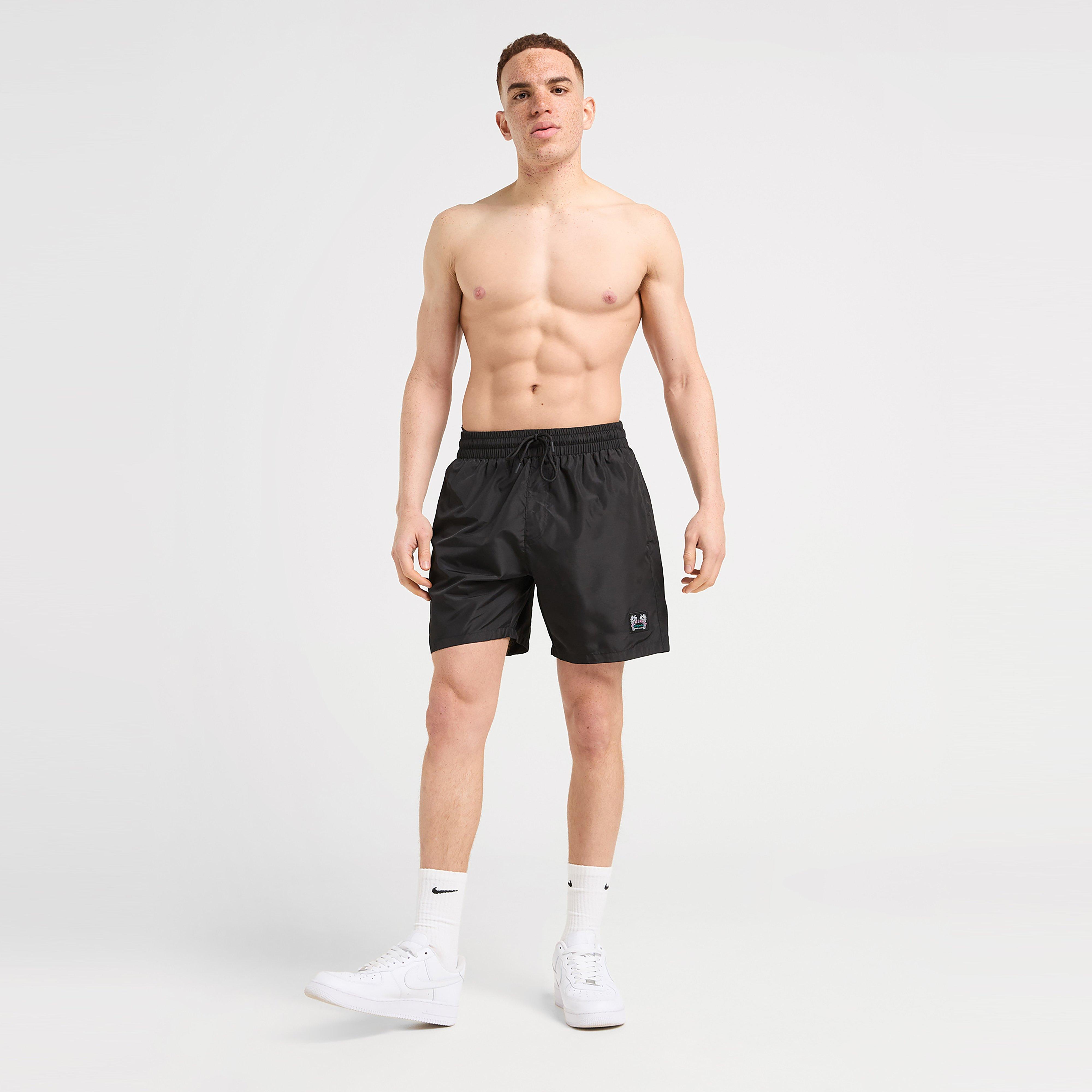 Pantaloni scurți pentru bărbați MCKENZIE PANTALONI SCURȚI JOLLA SWM SHT BLK-BLK