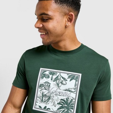 Tricou pentru bărbați MCKENZIE TRICOU COAST TEE GRN-SYM