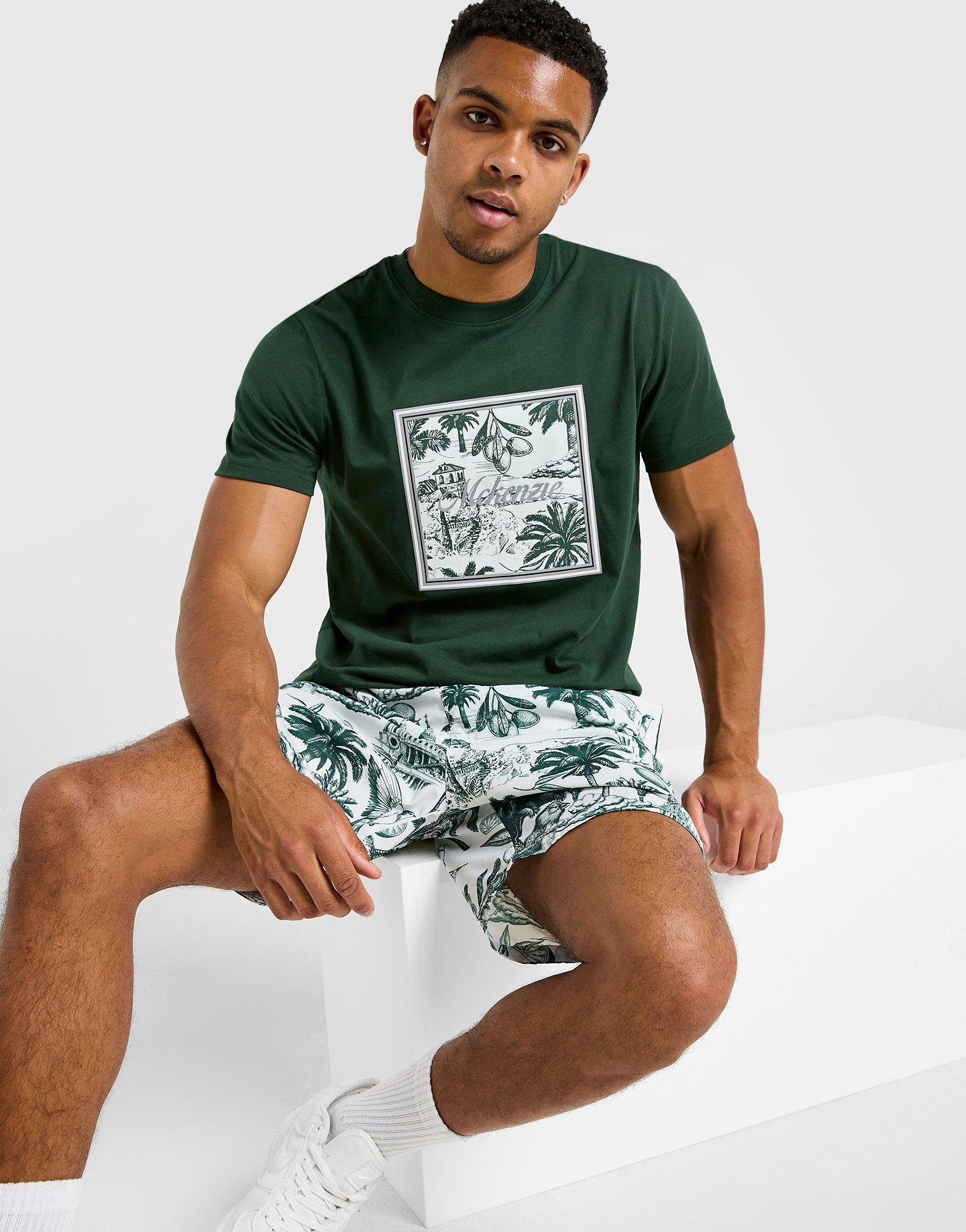 Чоловічі футболки MCKENZIE ФУТБОЛКА COAST TEE GRN-SYM MCKTM16824524 Зелений